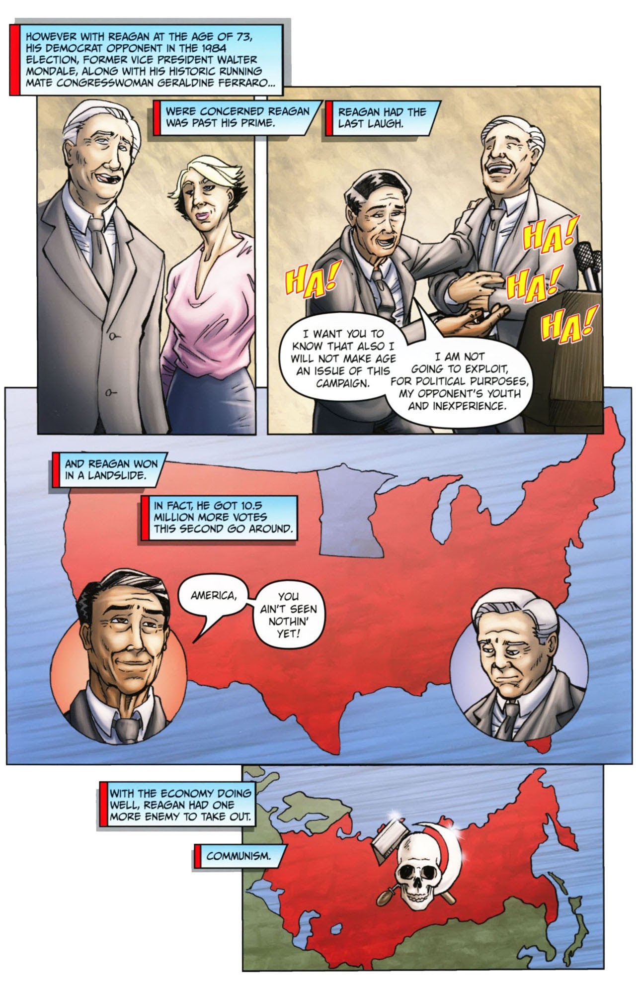 Read online Political Power: Ronald Reagan comic -  Issue # Full - 26