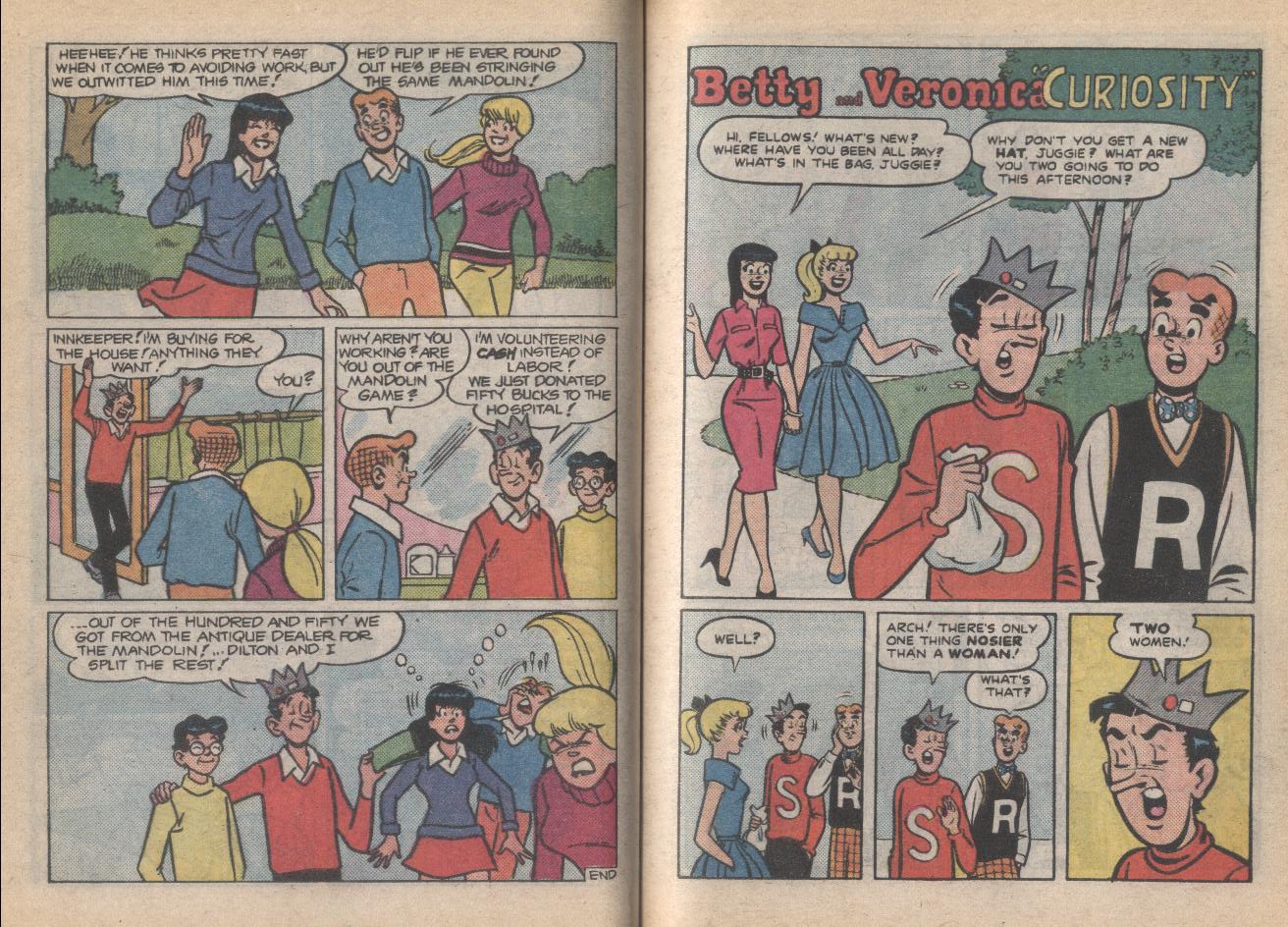 Read online Archie...Archie Andrews, Where Are You? Digest Magazine comic -  Issue #51 - 45