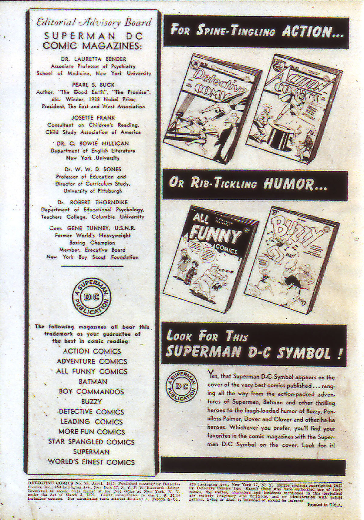 Read online Detective Comics (1937) comic -  Issue #98 - 2