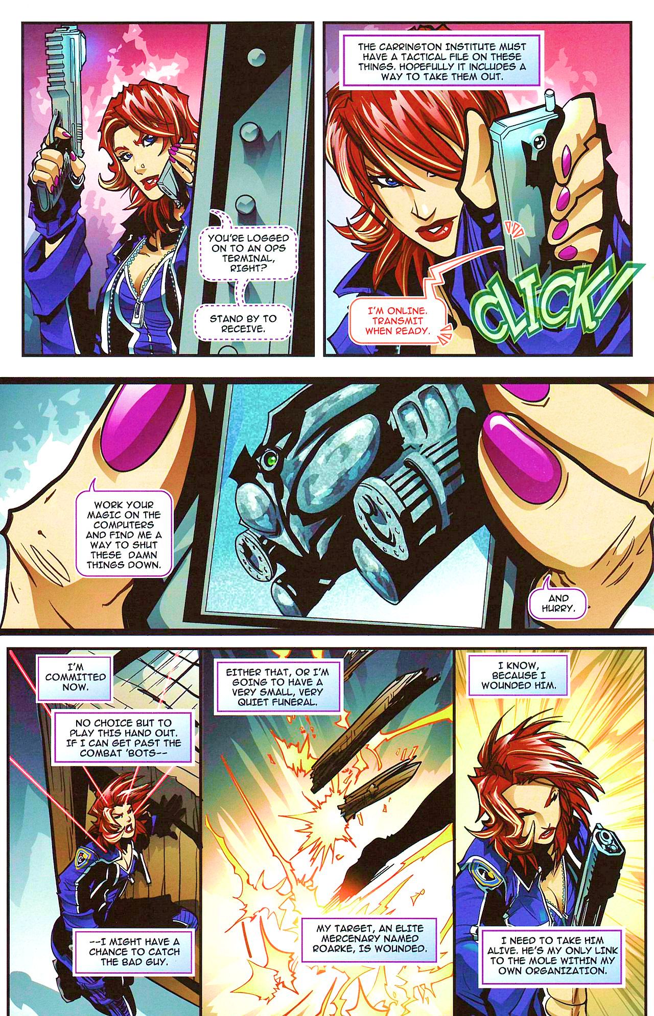 Read online Perfect Dark: Janus Tears comic -  Issue #5 - 7