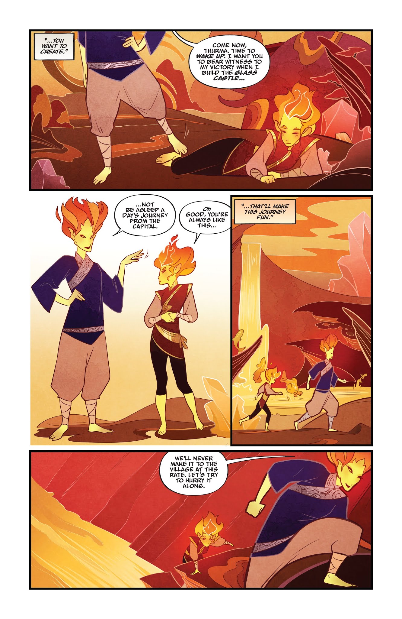Read online Jim Henson's Beneath the Dark Crystal comic -  Issue #3 - 4