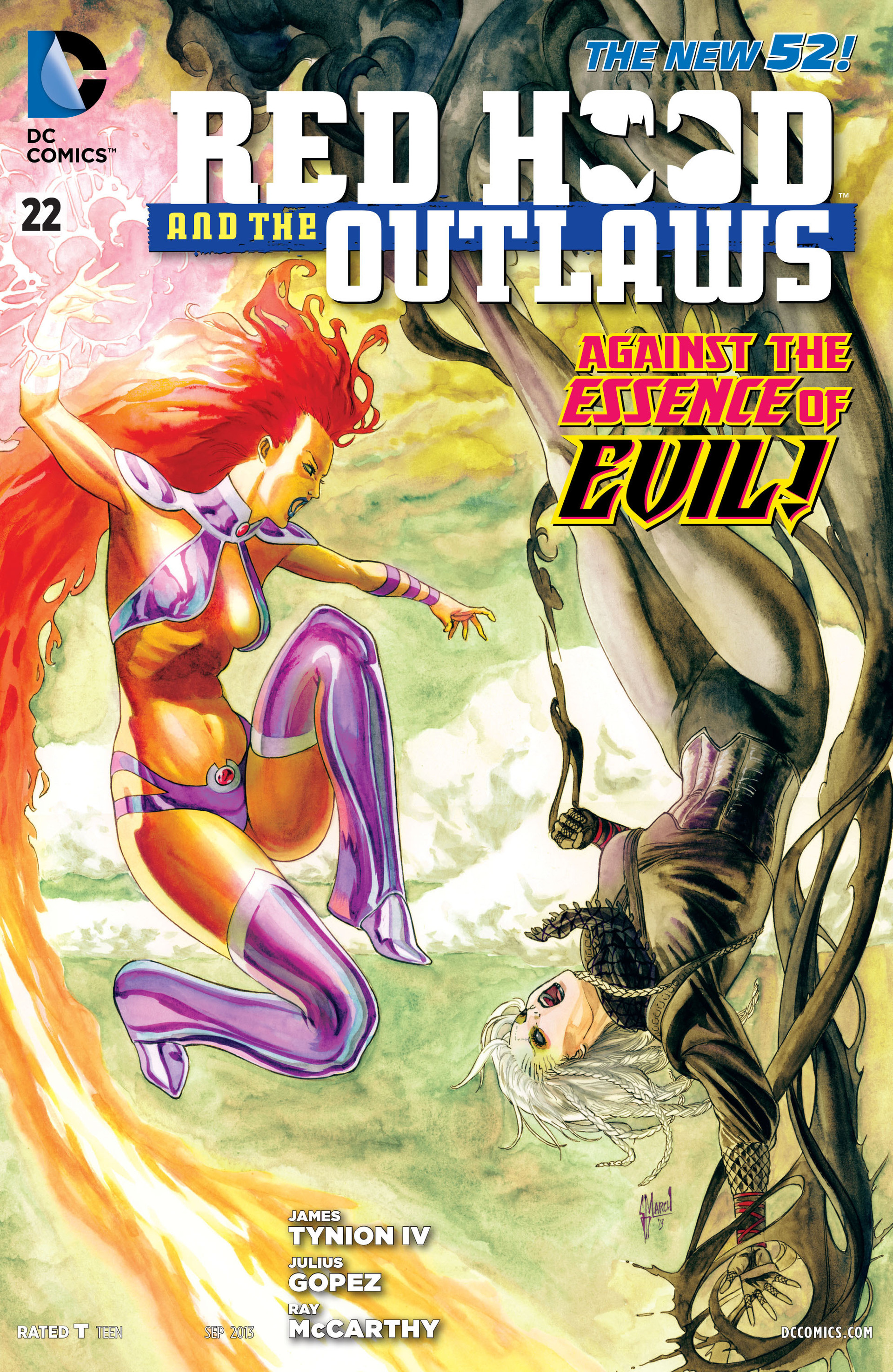 Read online Red Hood And The Outlaws (2011) comic -  Issue #22 - 1