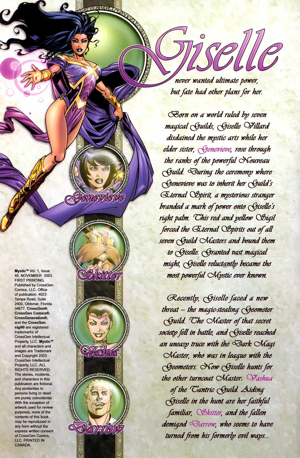 Read online Mystic comic -  Issue #40 - 2