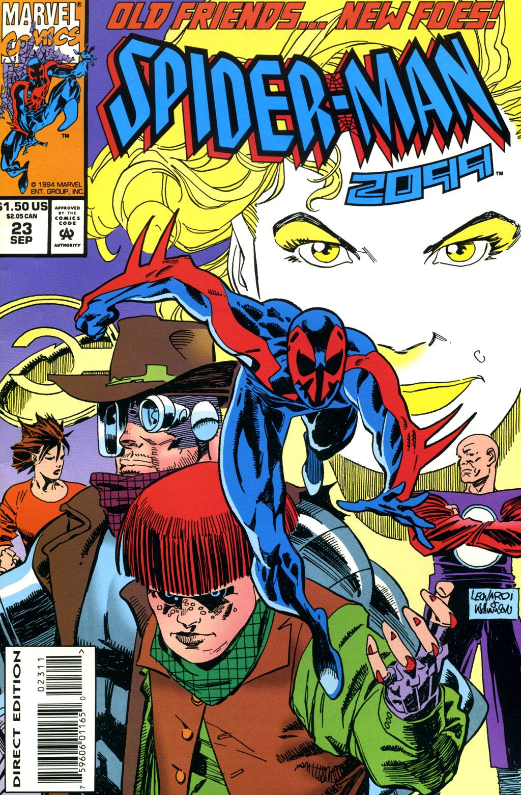 Read online Spider-Man 2099 (1992) comic -  Issue #23 - 1