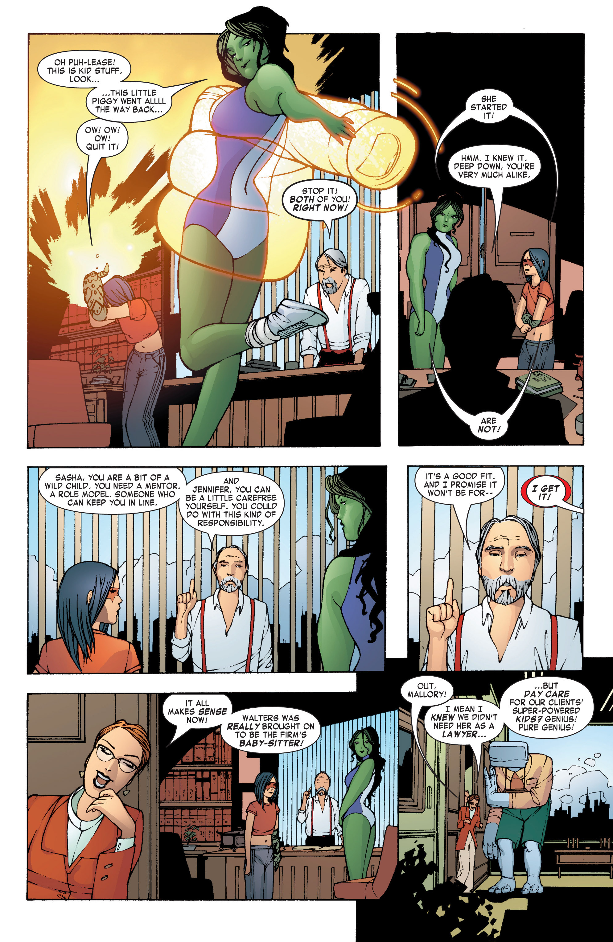 Read online She-Hulk (2004) comic -  Issue #7 - 6