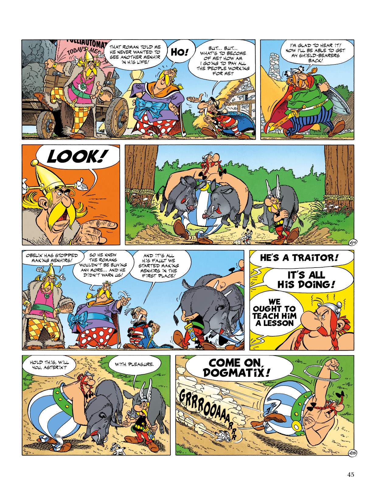 Read online Asterix comic -  Issue #23 - 46