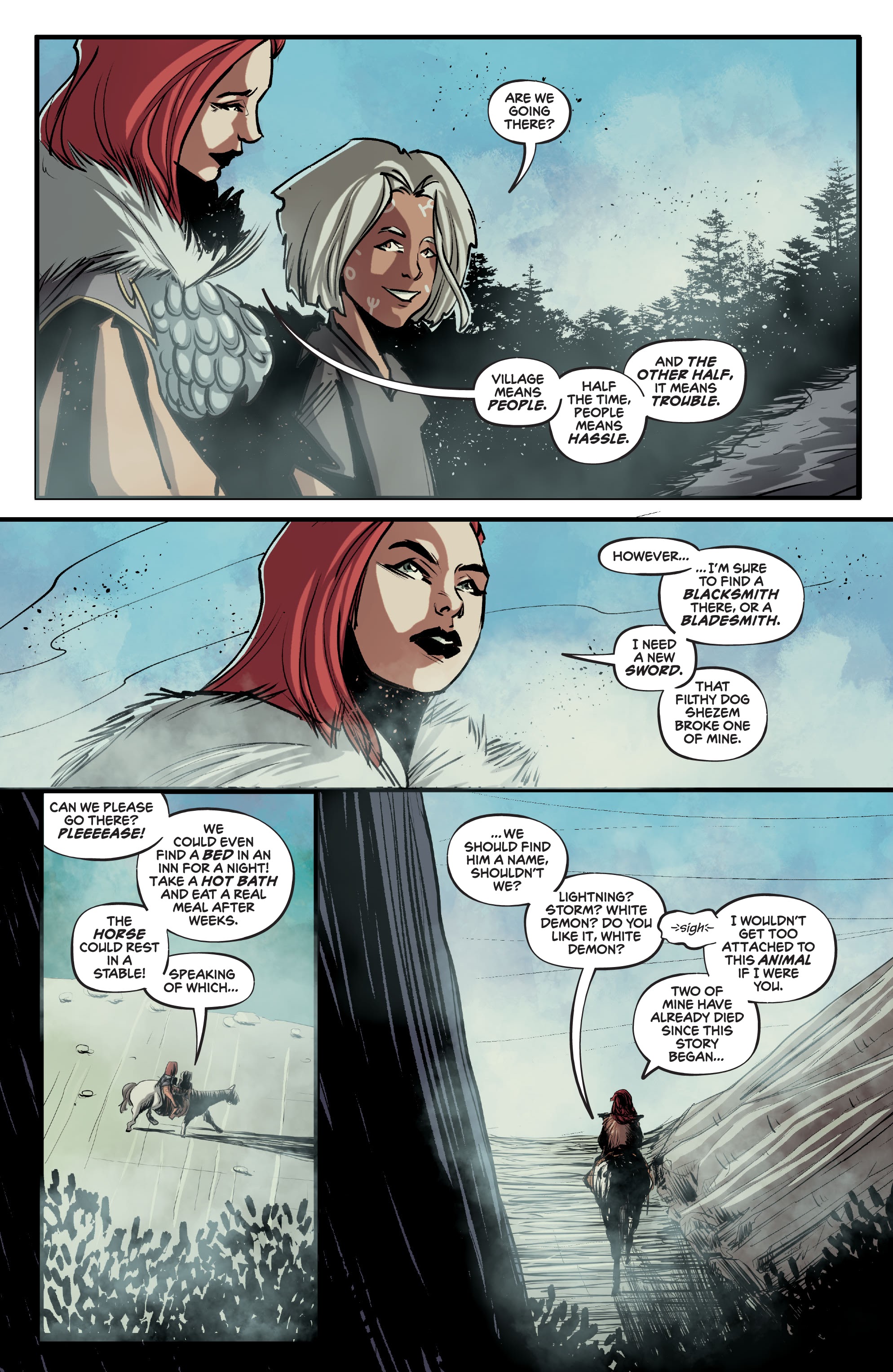 Read online Red Sonja (2021) comic -  Issue #5 - 19
