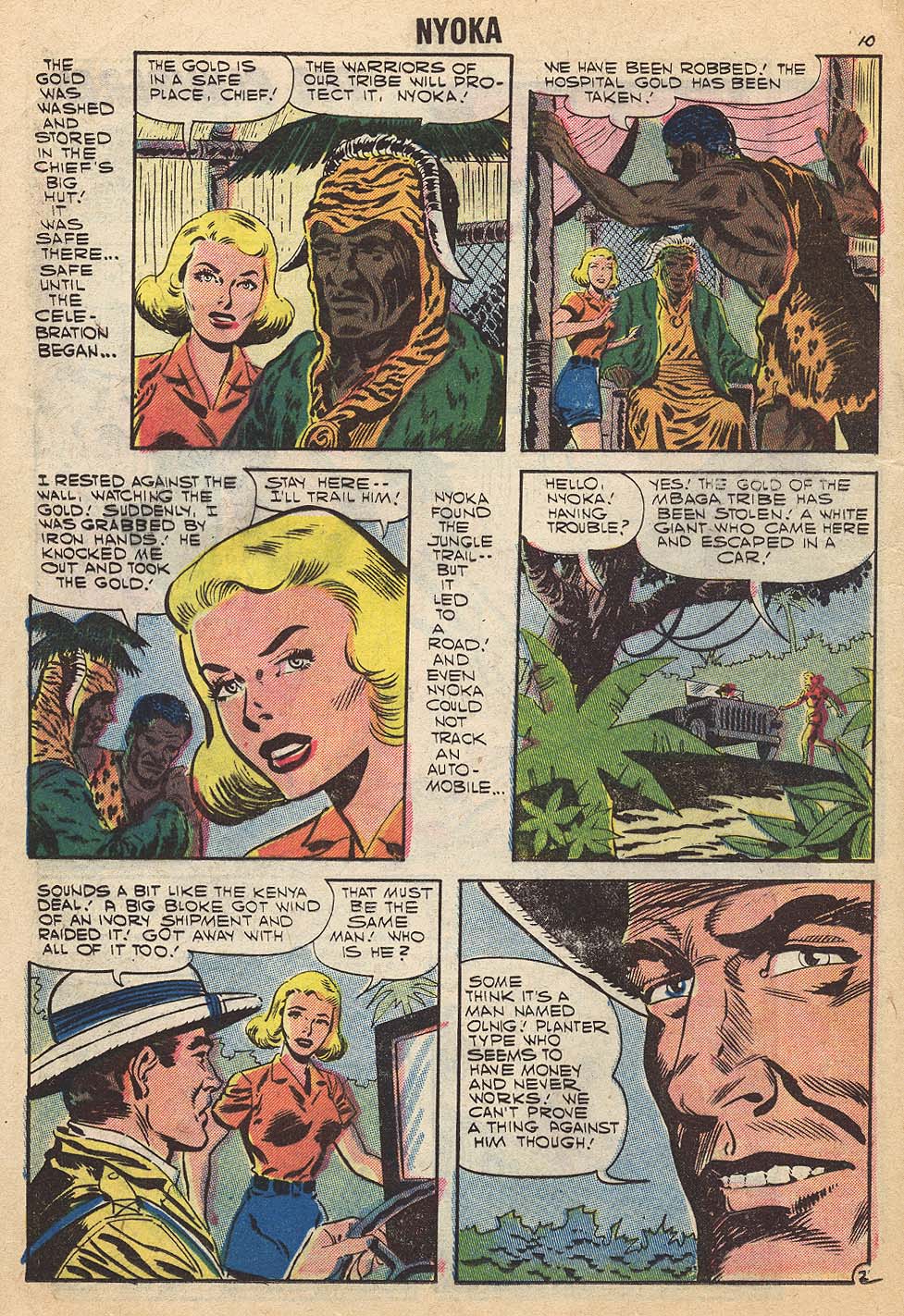 Read online Nyoka the Jungle Girl (1955) comic -  Issue #22 - 12