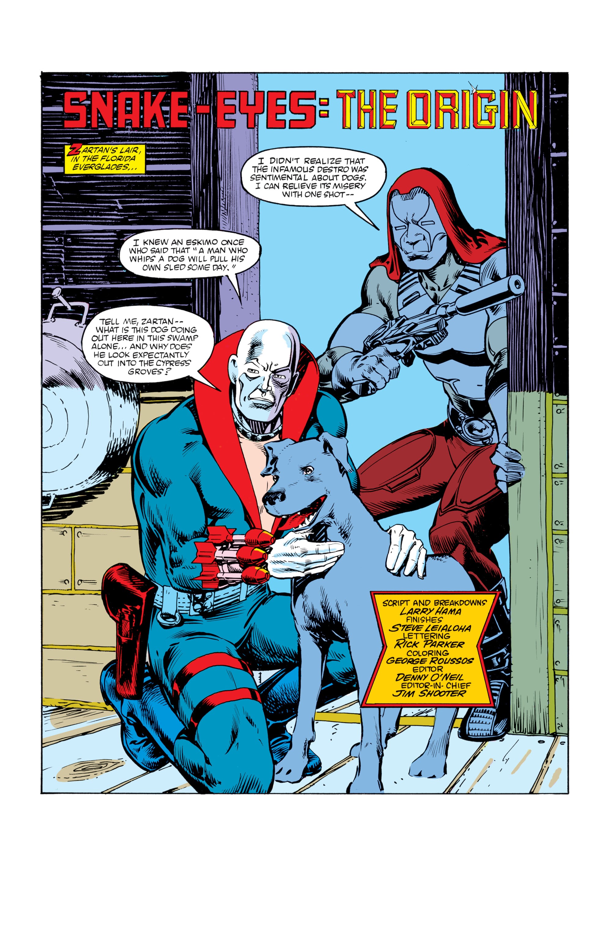Read online G.I. Joe: A Real American Hero: Snake Eyes: The Origin comic -  Issue # Full - 3