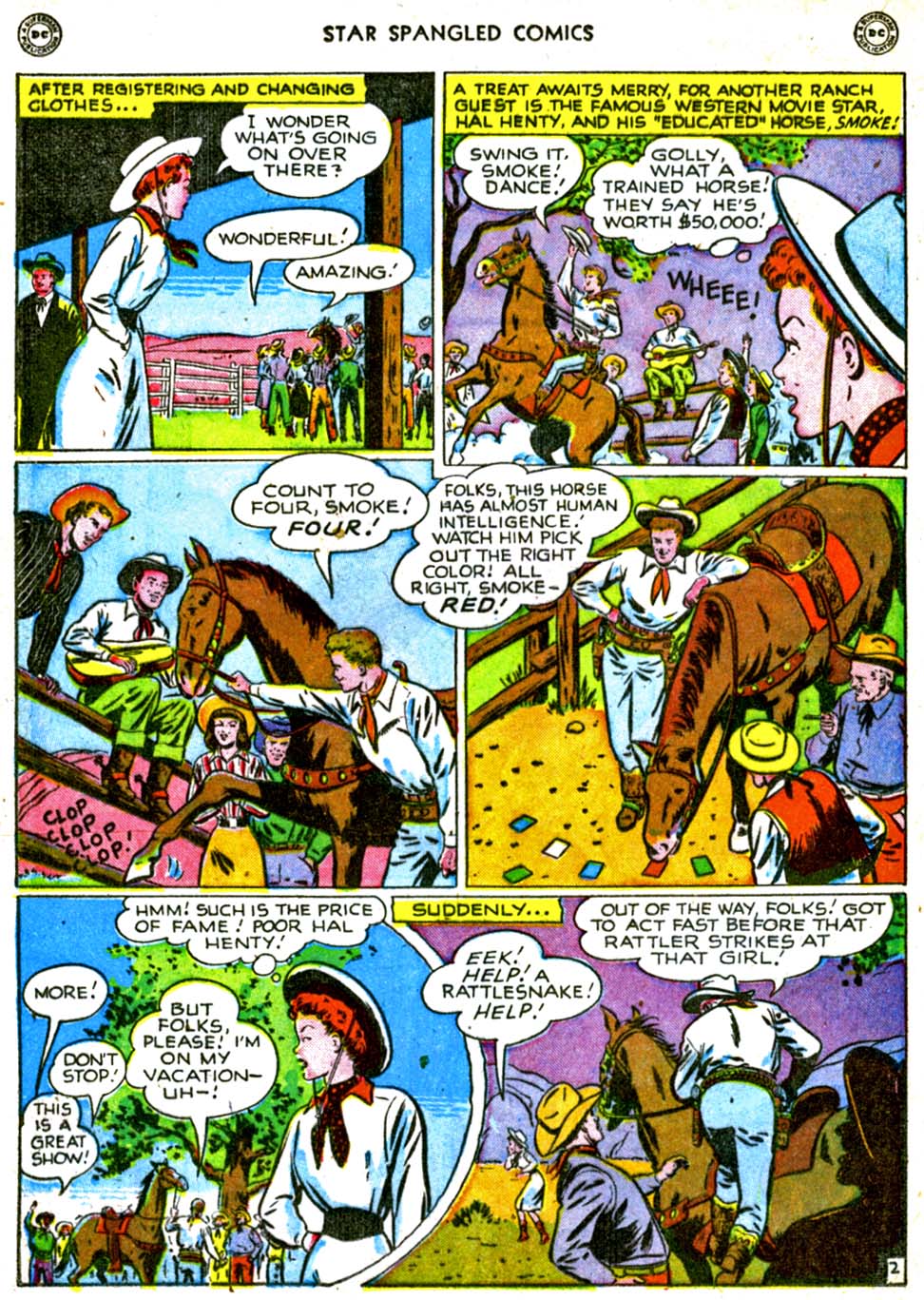 Read online Star Spangled Comics comic -  Issue #85 - 28