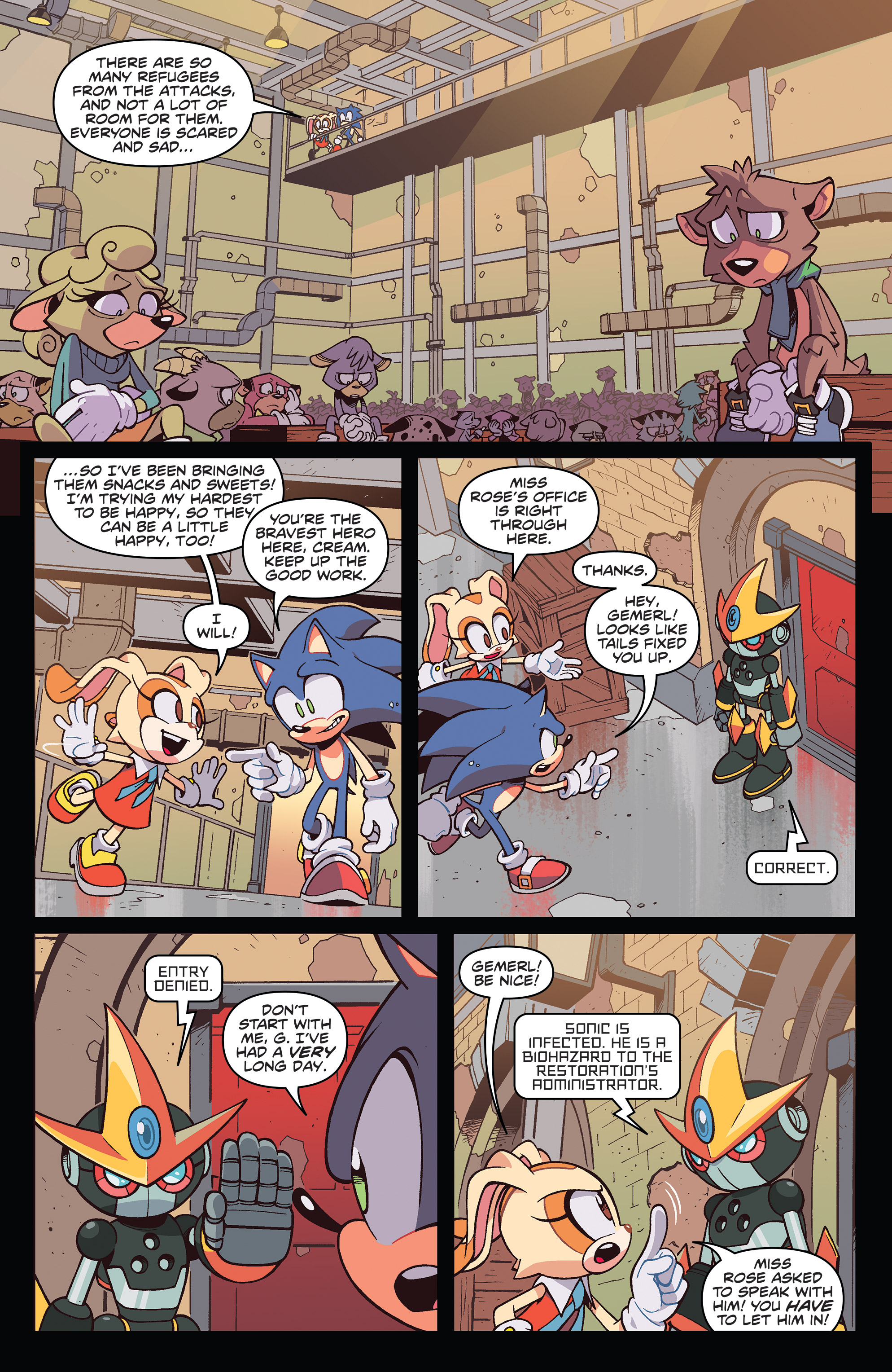 Read online Sonic the Hedgehog (2018) comic -  Issue #20 - 17