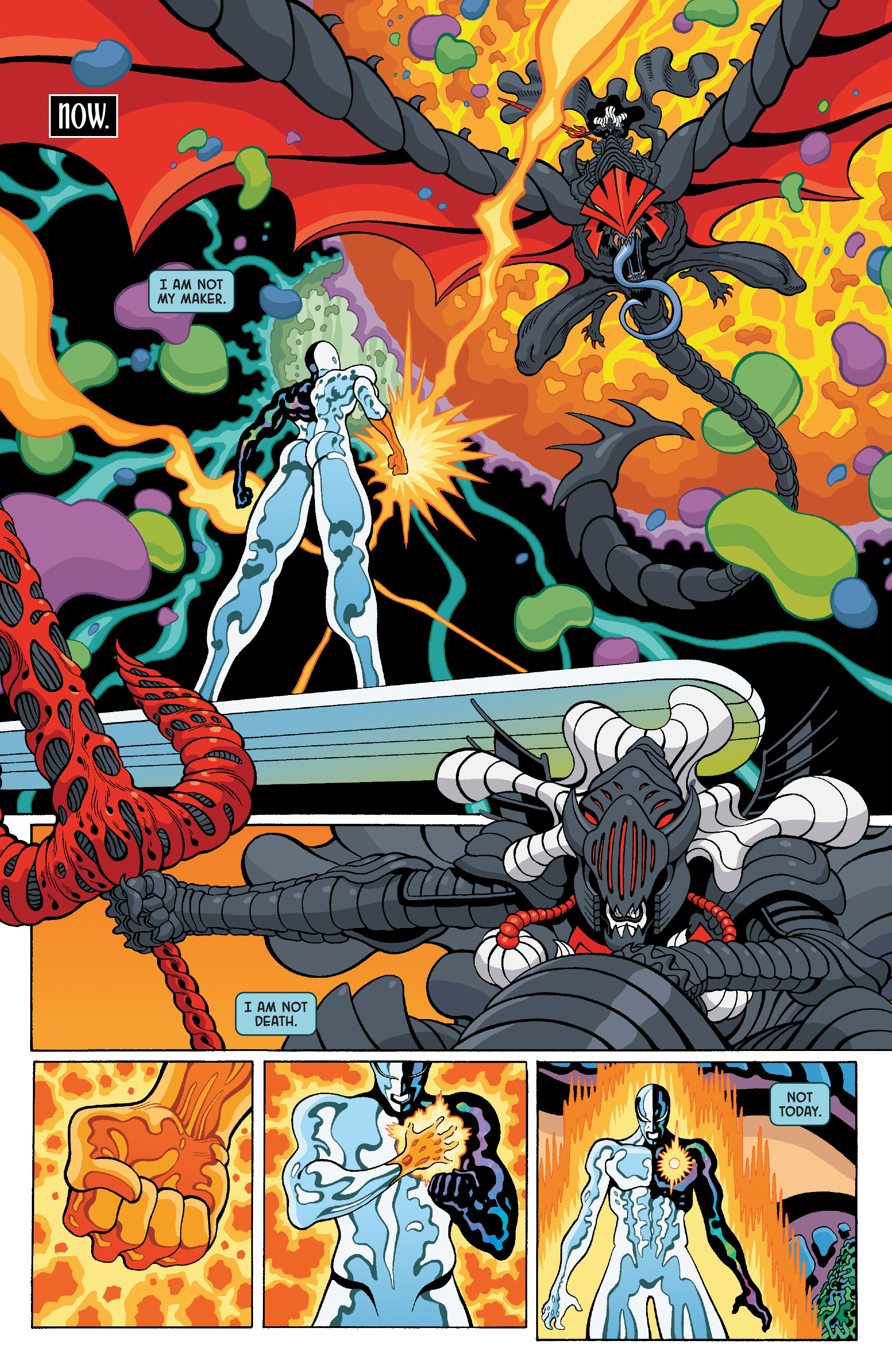 Read online Silver Surfer: Black comic -  Issue #5 - 6