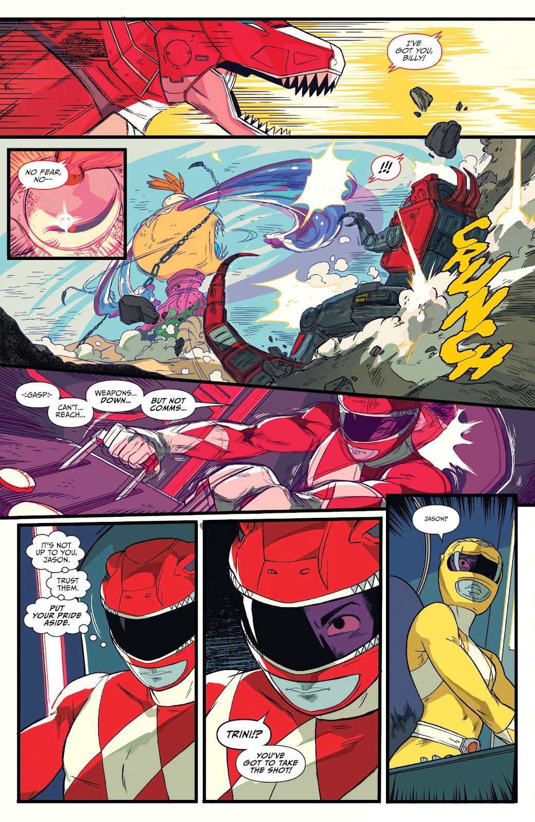 Saban's Go Go Power Rangers: Back To School issue Full - Page 35