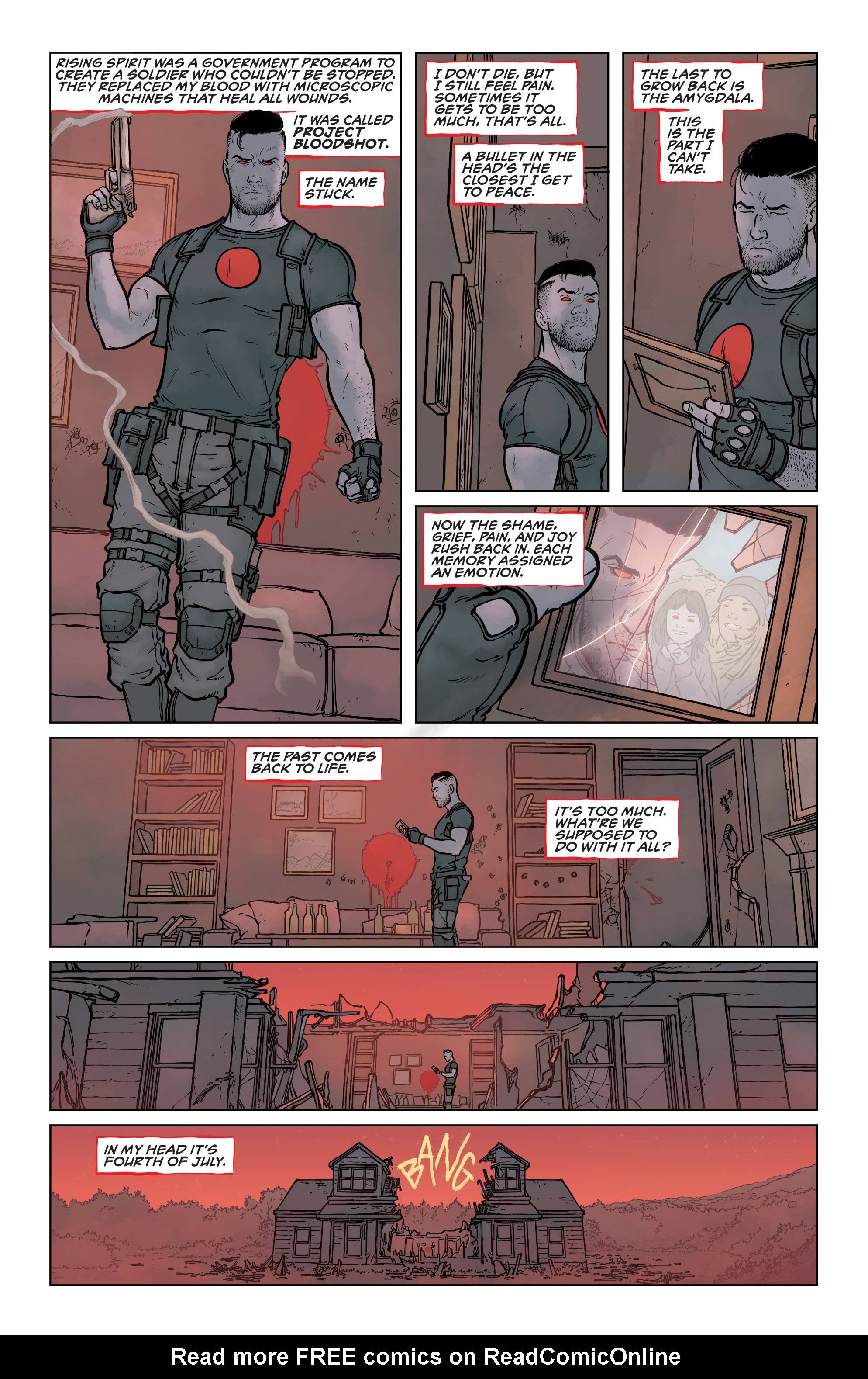 Read online Bloodshot Unleashed comic -  Issue #1 - 5