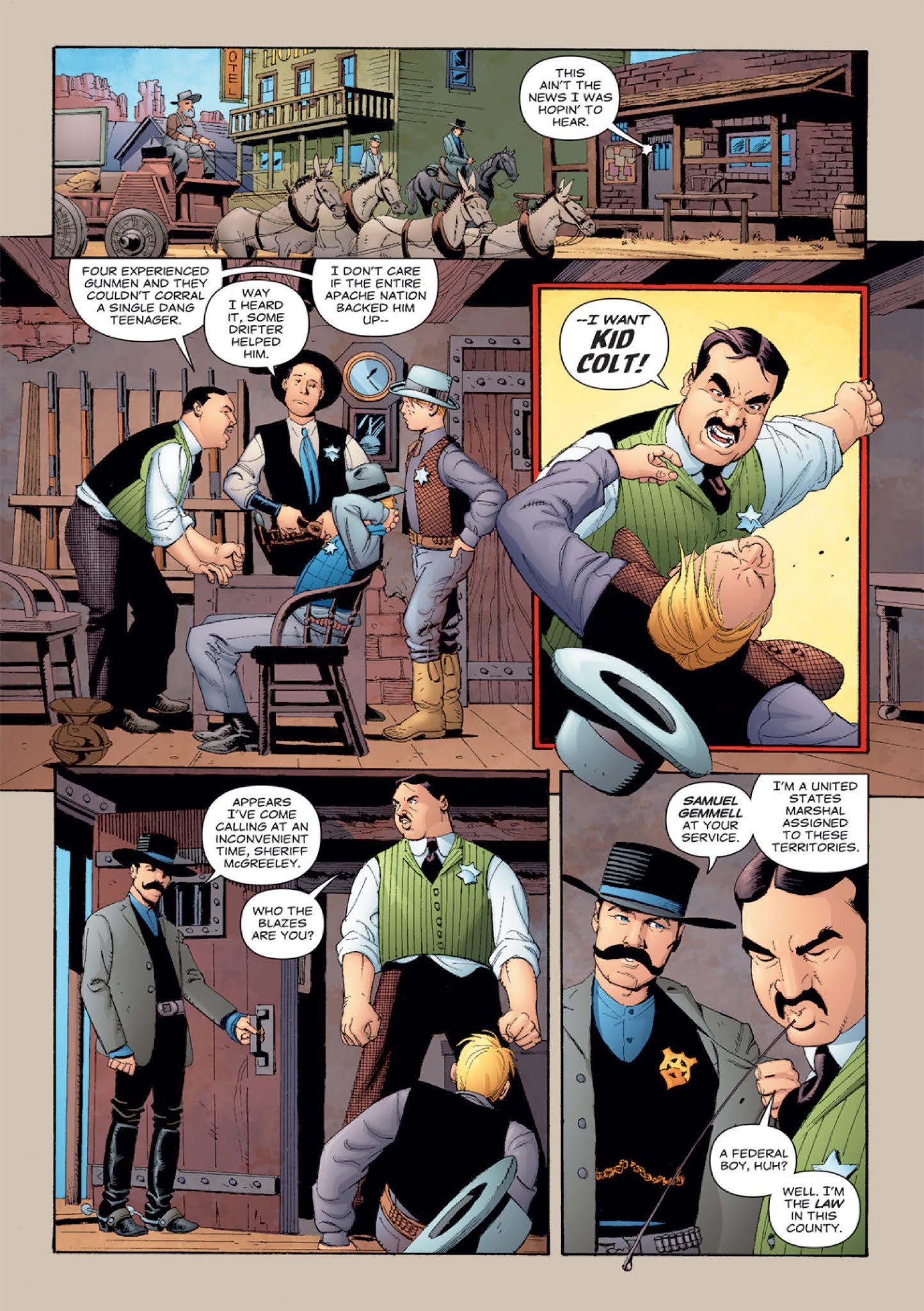 Read online Kid Colt comic -  Issue #1 - 6