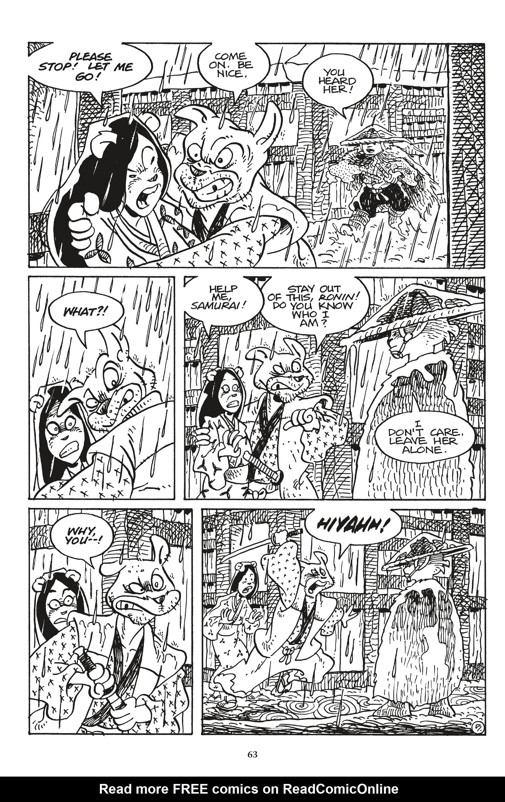 Read online The Usagi Yojimbo Saga comic -  Issue # TPB 8 (Part 1) - 63