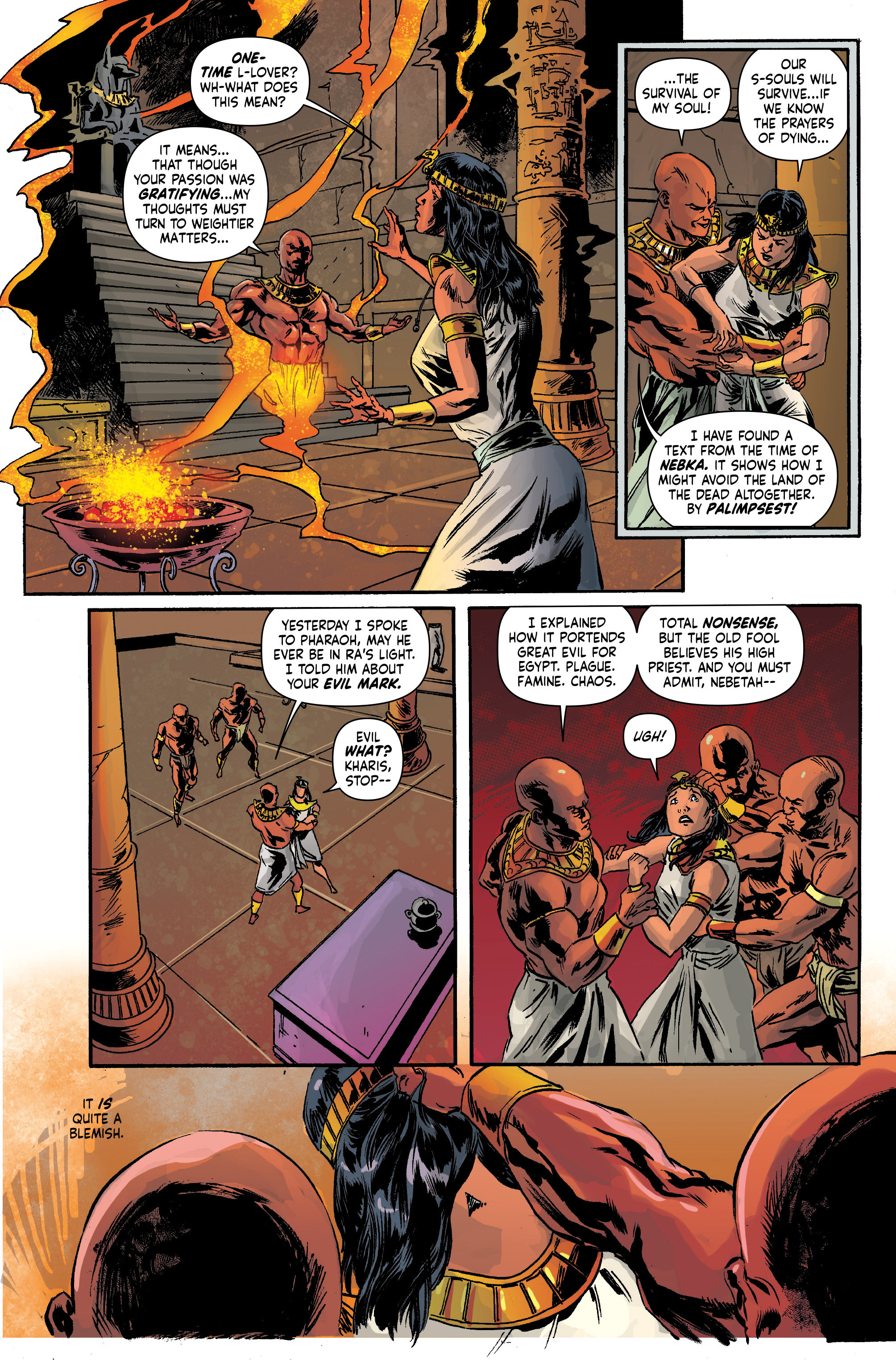 Read online The Mummy comic -  Issue #2 - 12