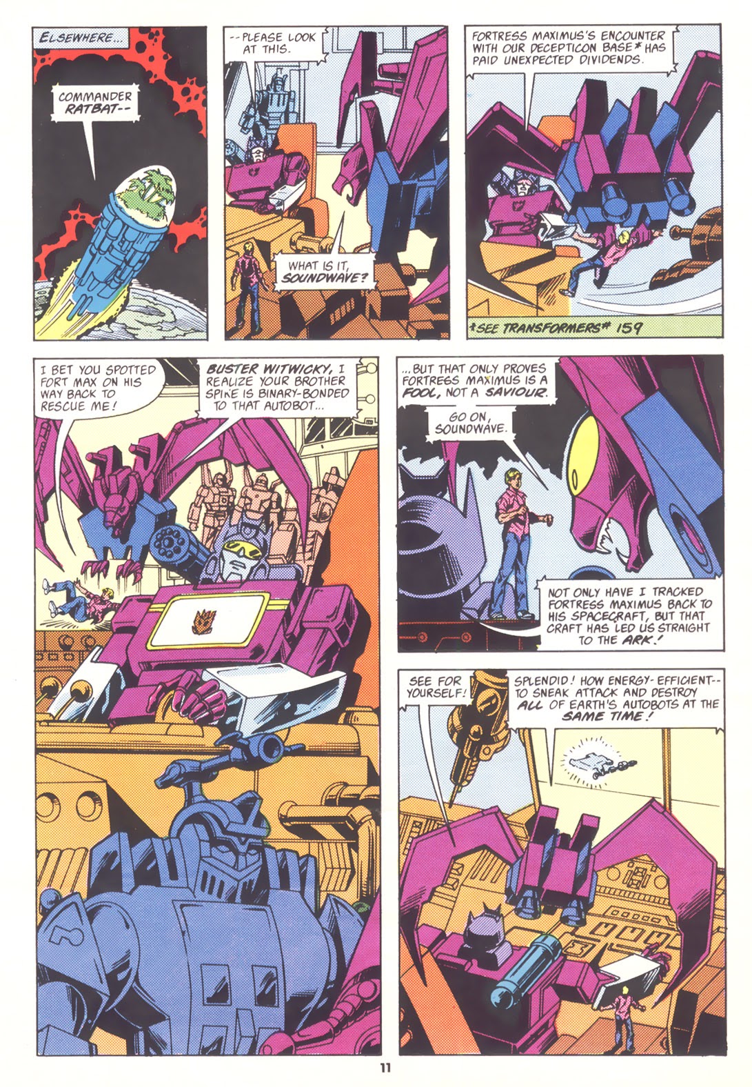 Read online The Transformers (UK) comic -  Issue #174 - 11