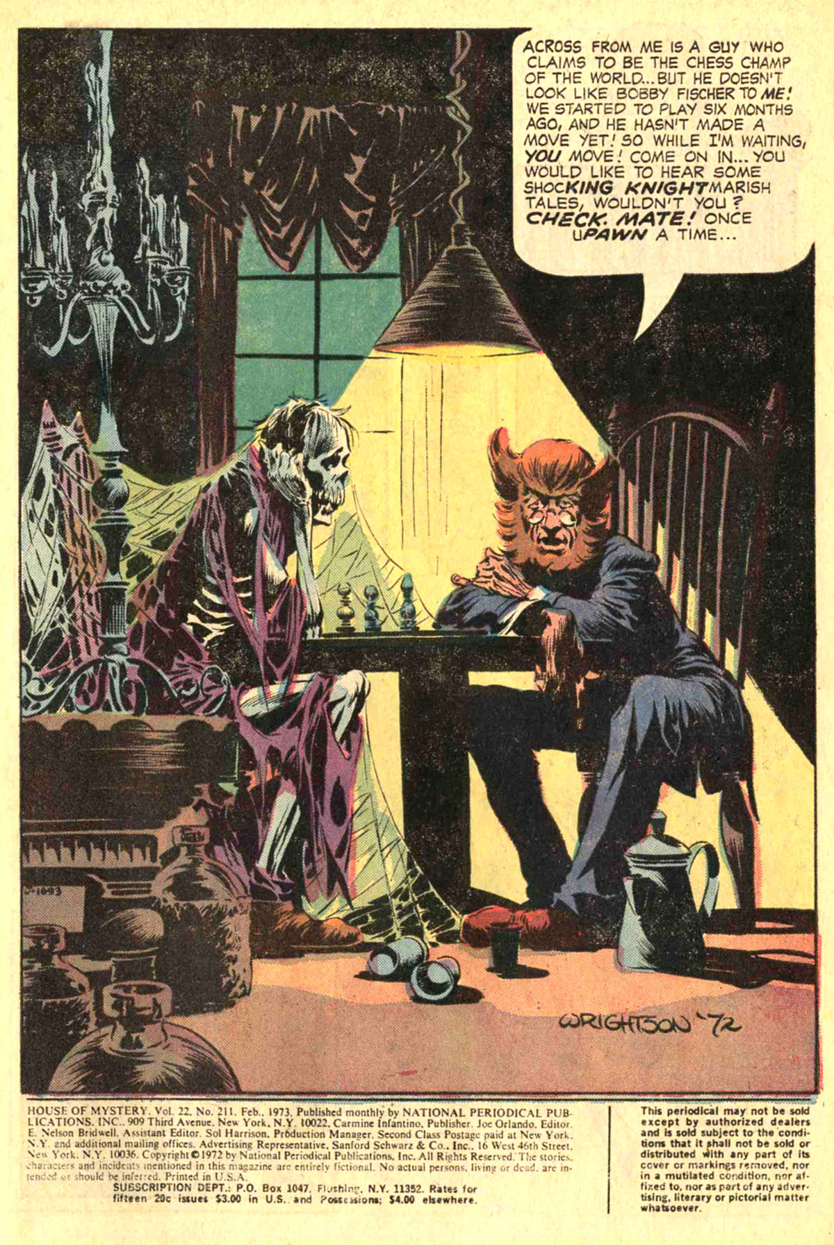 Read online House of Mystery (1951) comic -  Issue #211 - 3