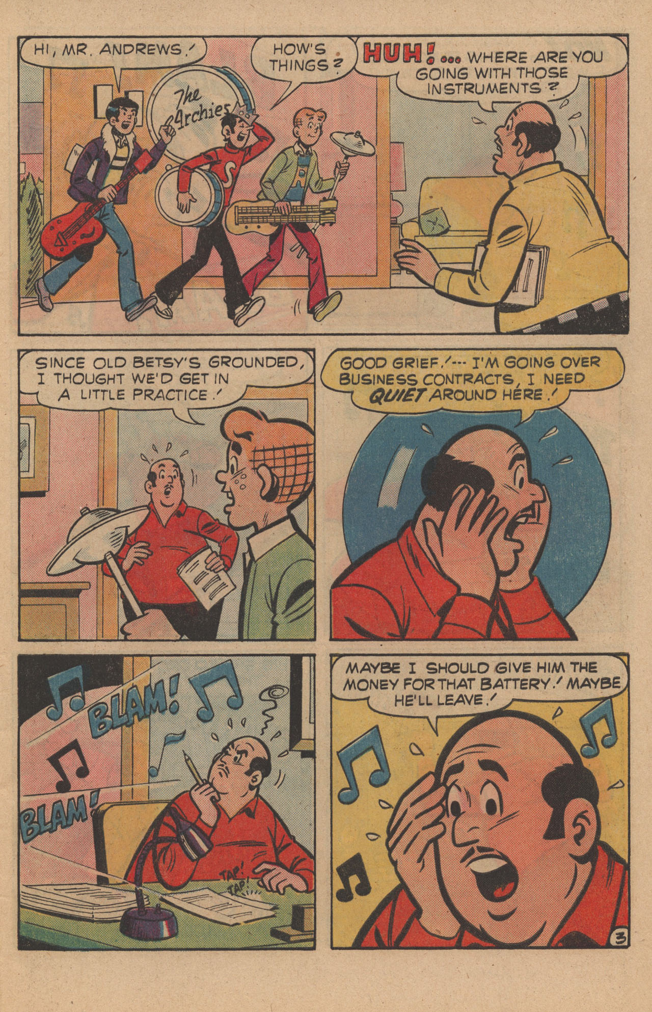 Read online Archie's TV Laugh-Out comic -  Issue #49 - 5