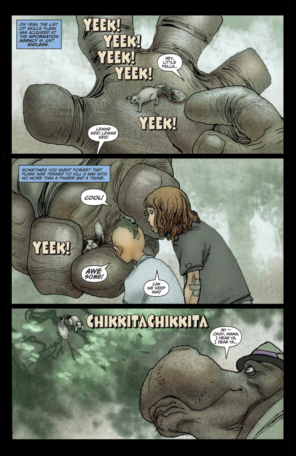 Read online Elephantmen comic -  Issue #9 - 11