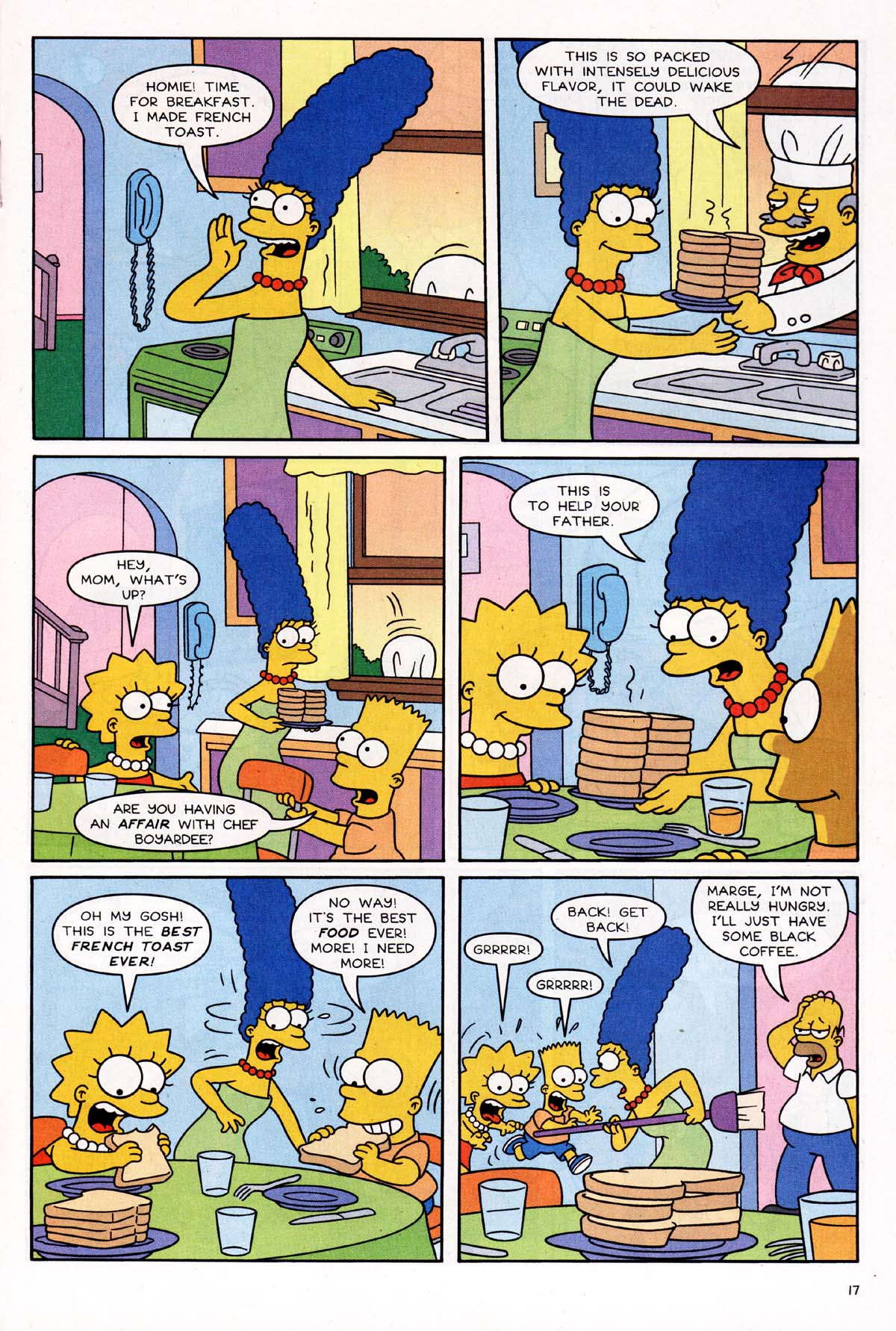 Read online Simpsons Comics comic -  Issue #74 - 18