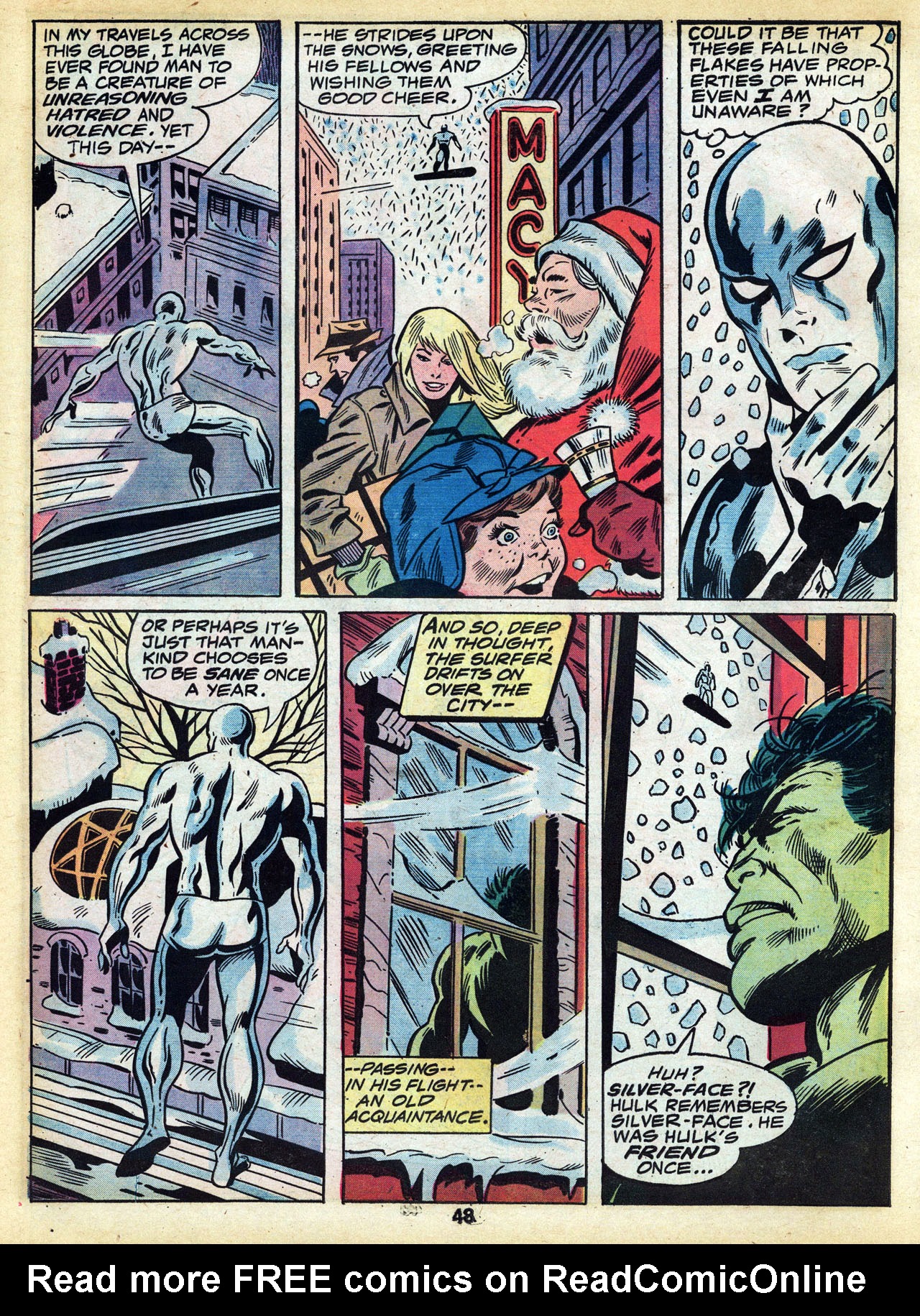 Read online Marvel Treasury Edition comic -  Issue #13 - 48