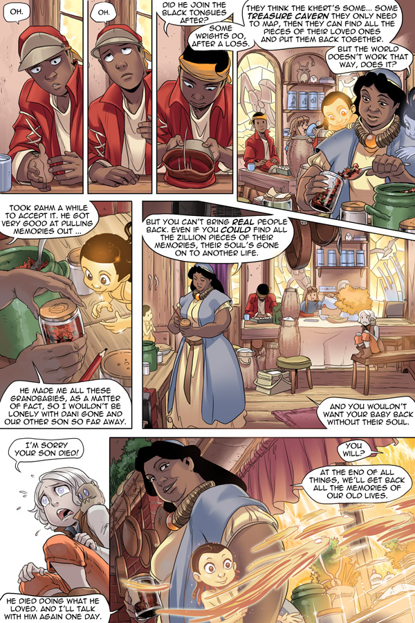 Read online Unsounded comic -  Issue #11 - 35