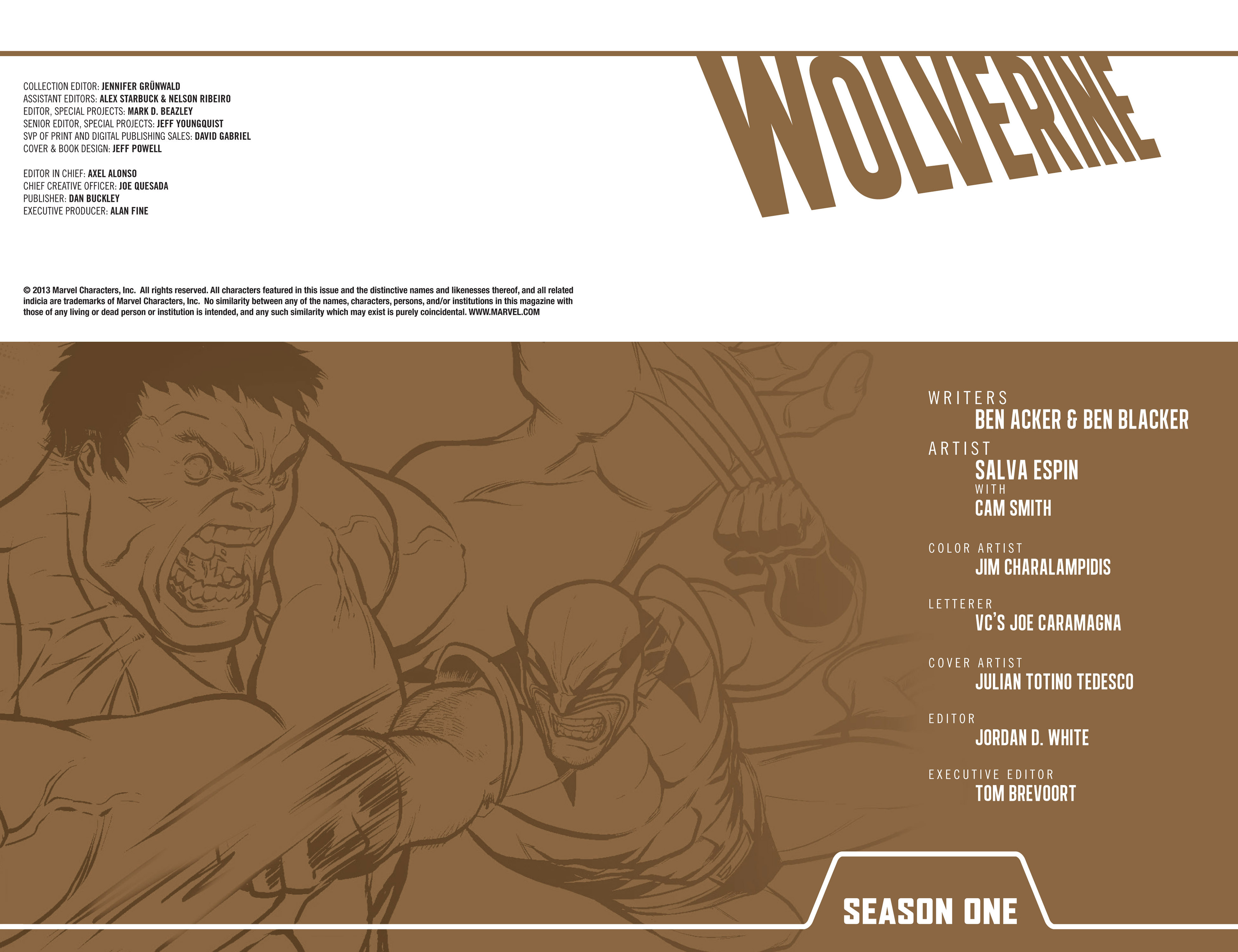 Read online Wolverine: Season One comic -  Issue # TPB - 3