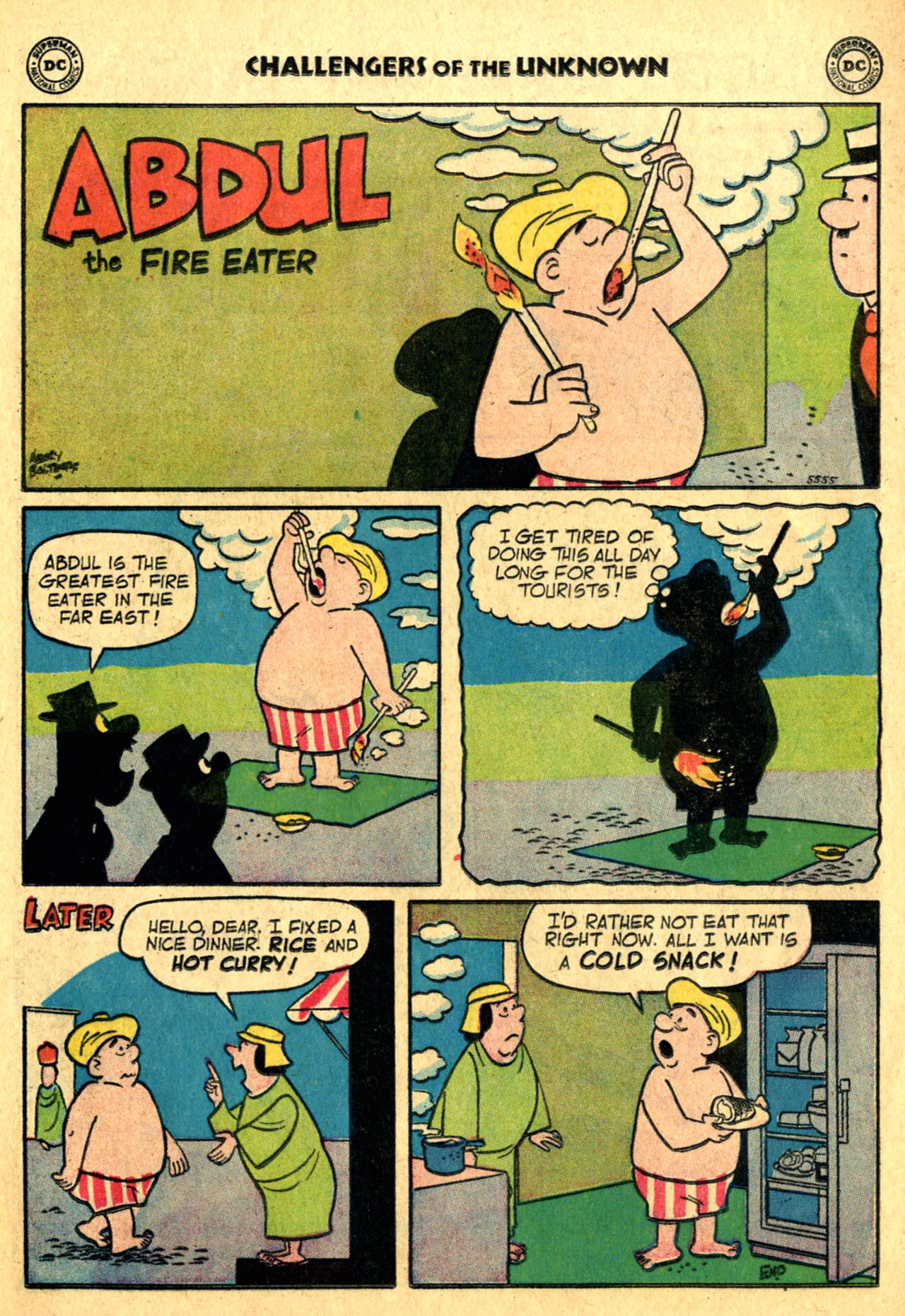 Read online Challengers of the Unknown (1958) comic -  Issue #1 - 20