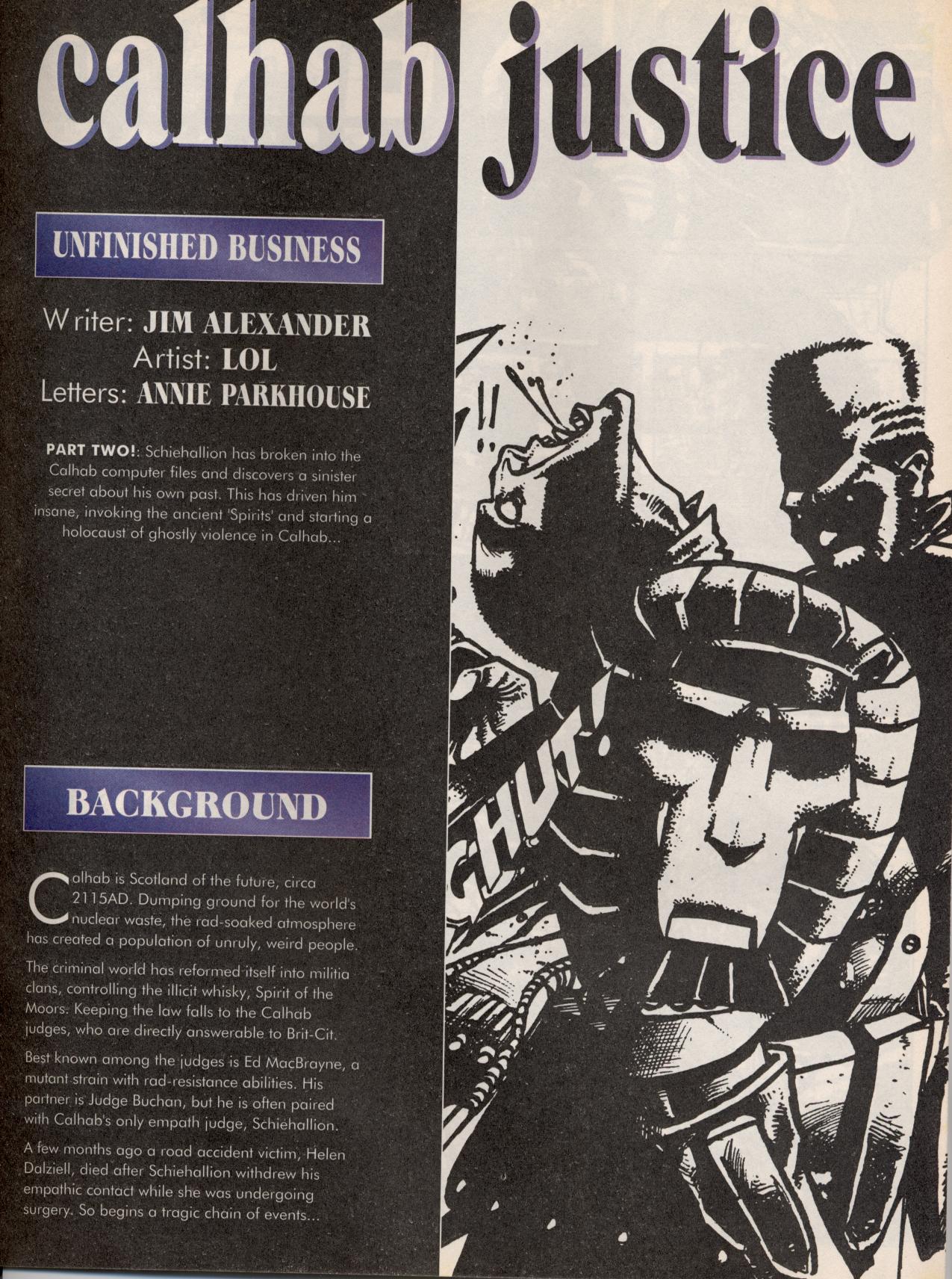 Read online Judge Dredd: The Megazine (vol. 2) comic -  Issue #46 - 13