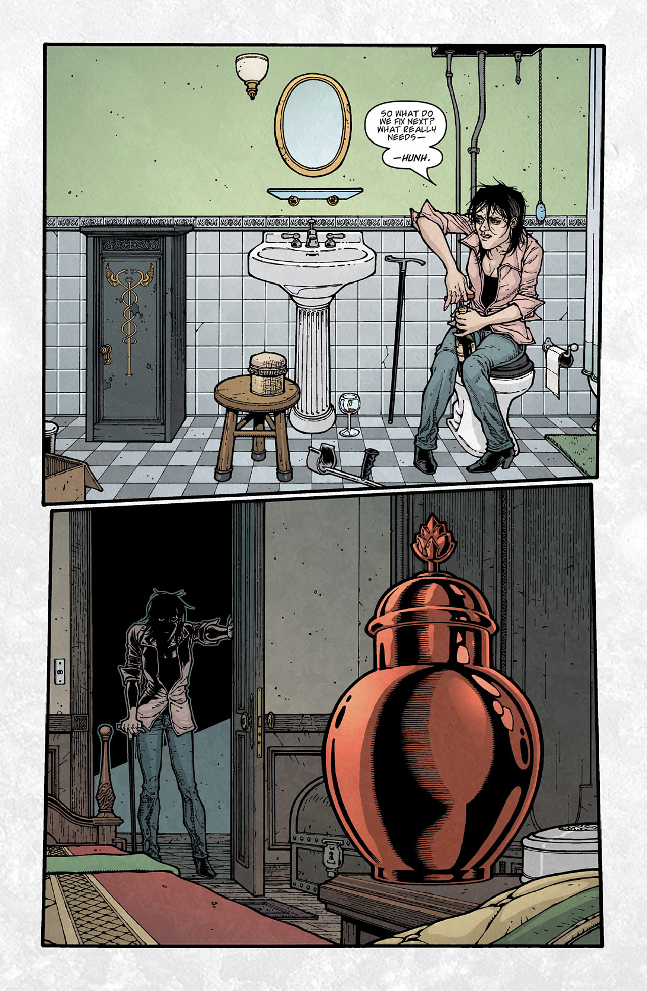 Read online Locke & Key: Crown of Shadows comic -  Issue #6 - 16