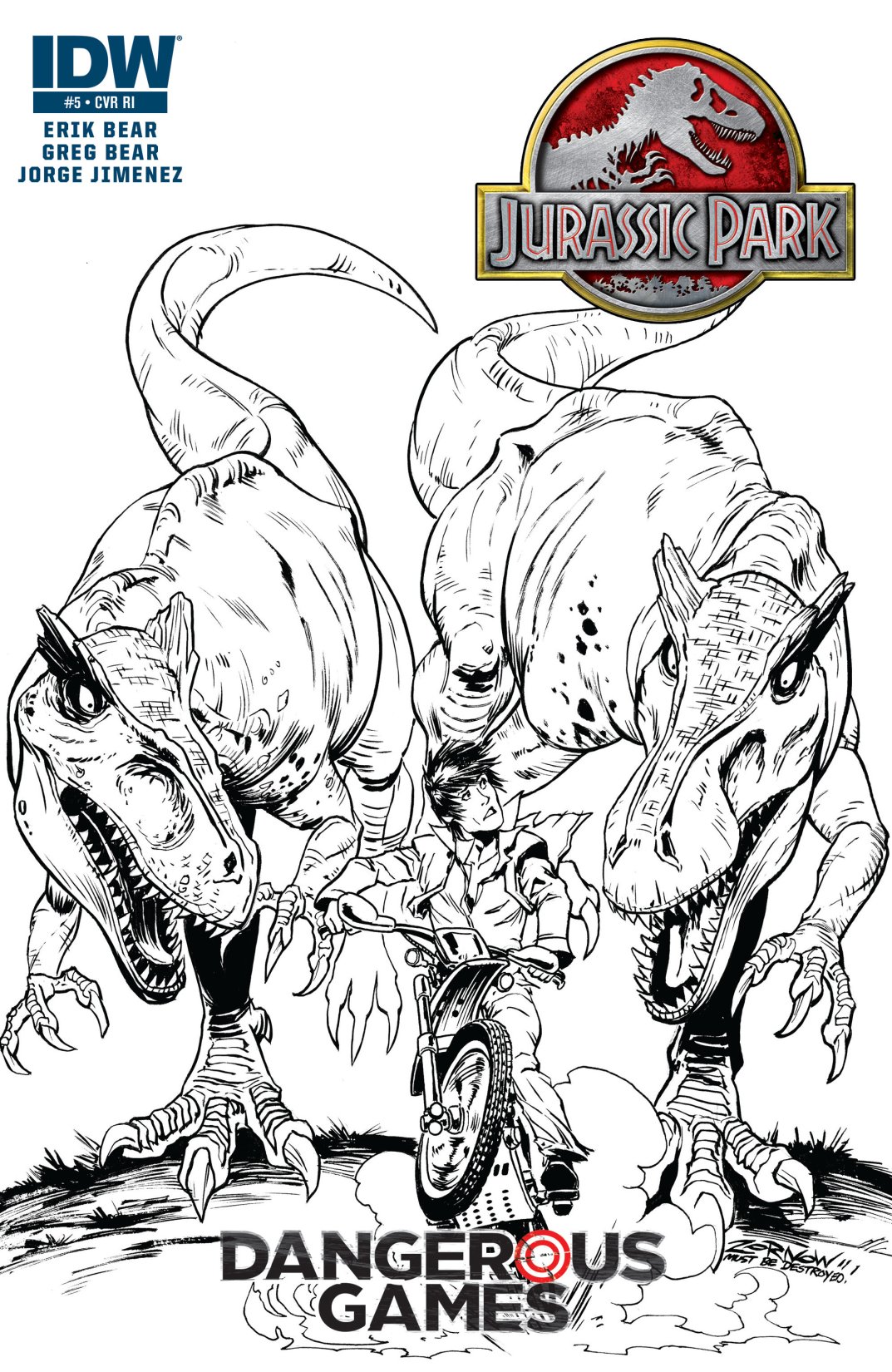 Read online Jurassic Park: Dangerous Games comic -  Issue # _TPB - 108