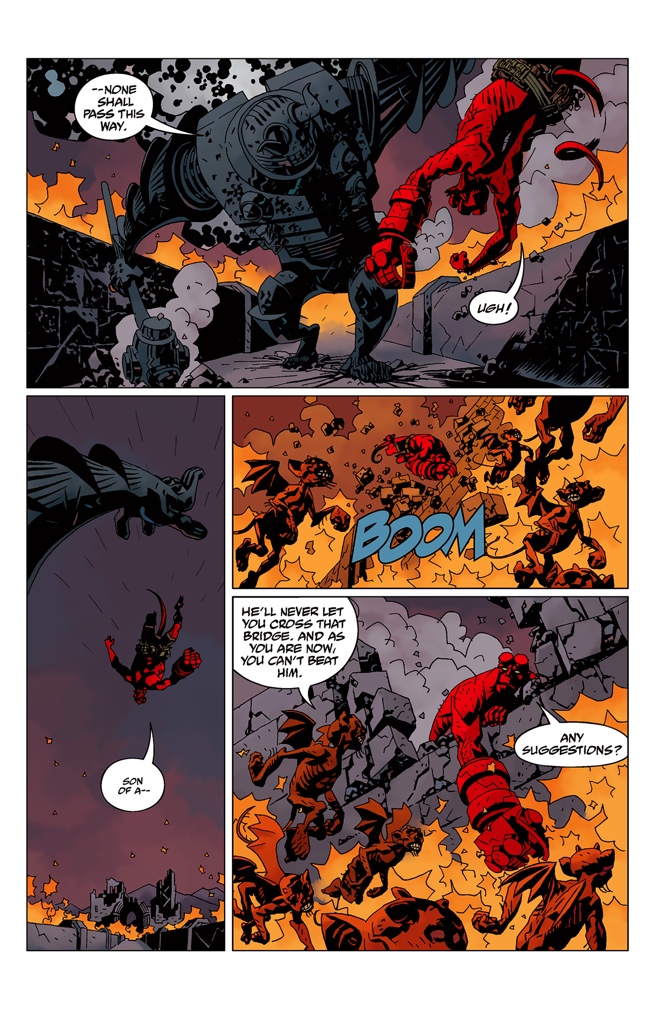 Read online Hellboy: The Wild Hunt comic -  Issue #5 - 11