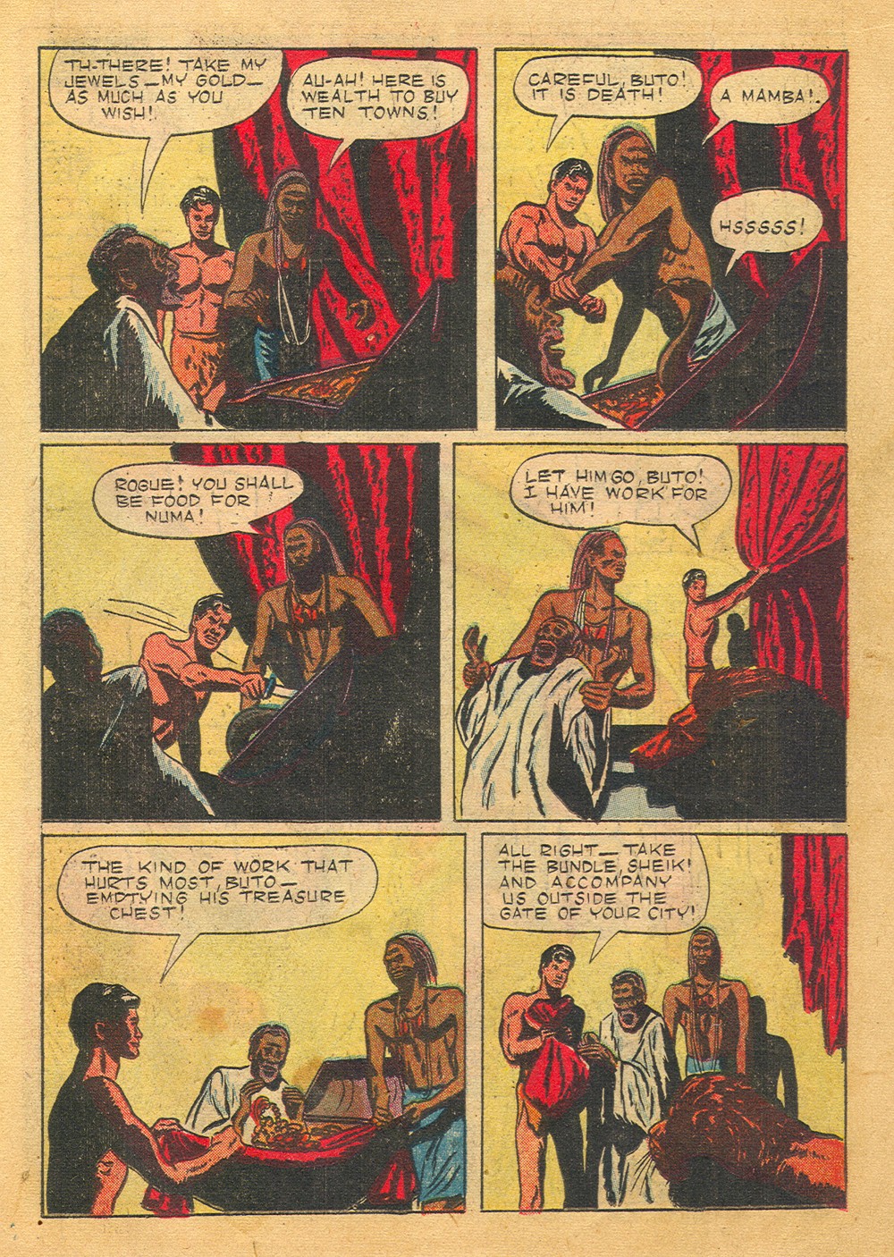 Read online Tarzan (1948) comic -  Issue #11 - 23