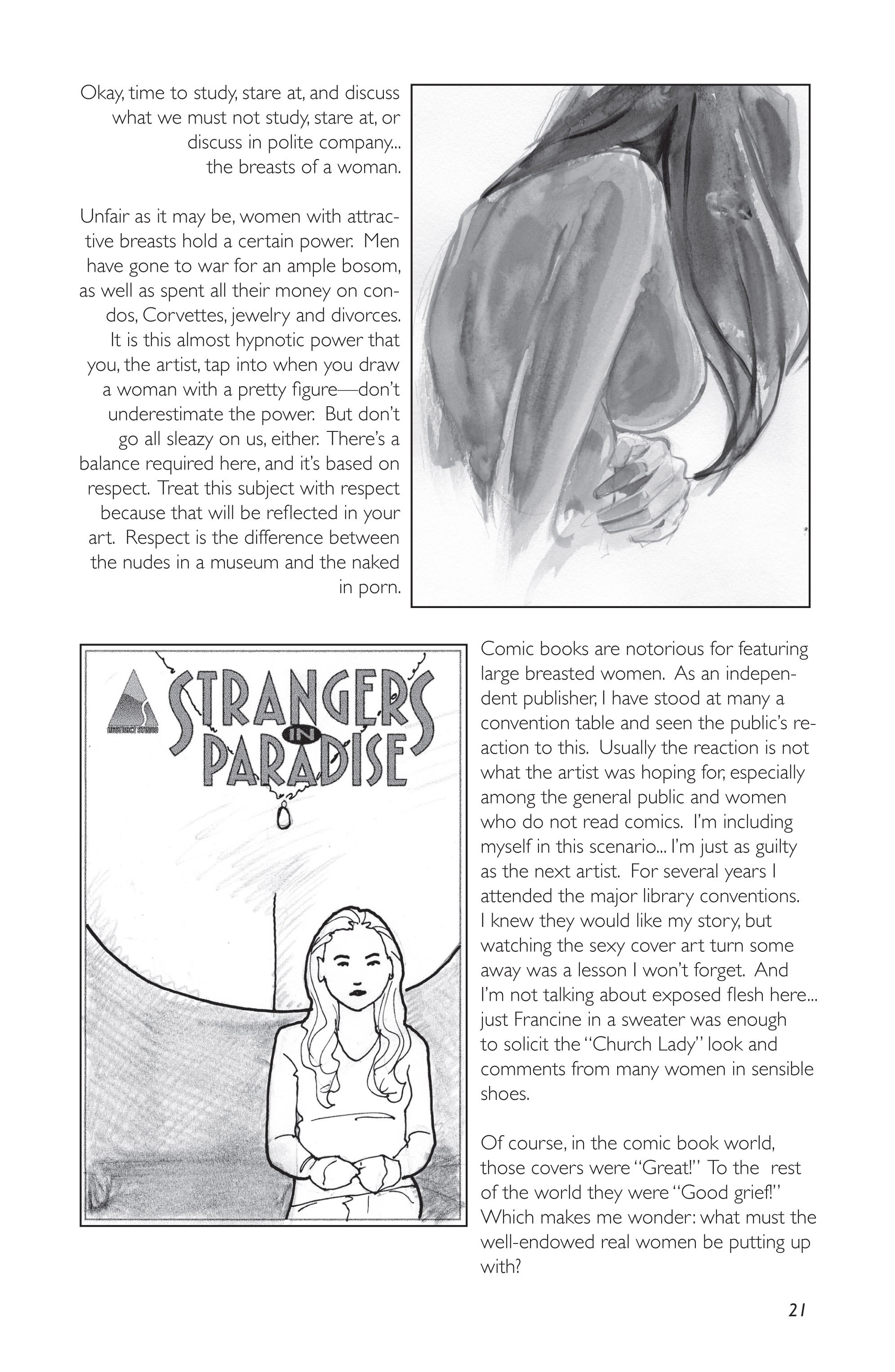 Read online Terry Moore's How to Draw... comic -  Issue # Women - 23