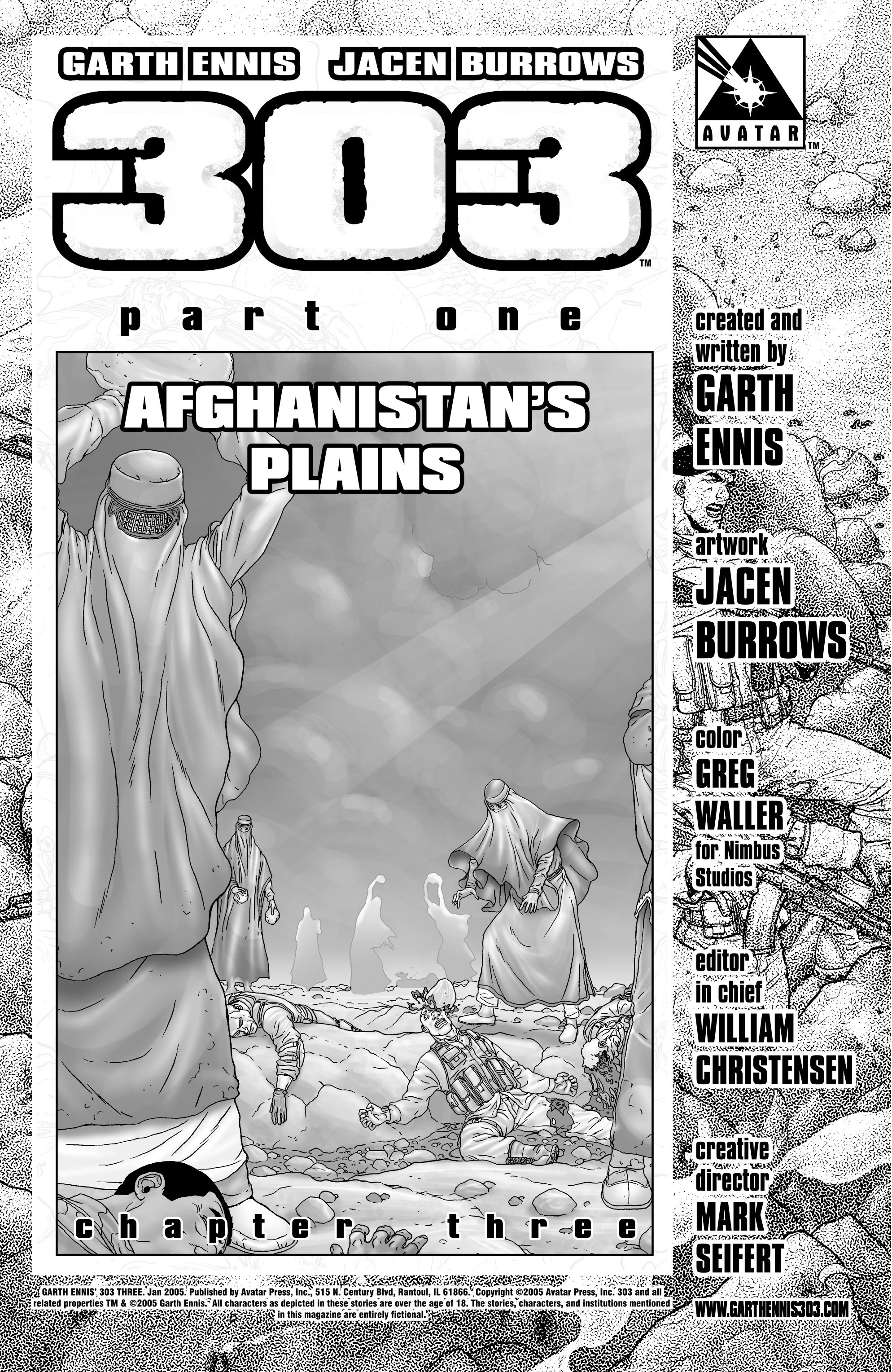 Read online Garth Ennis' 303 comic -  Issue #3 - 2