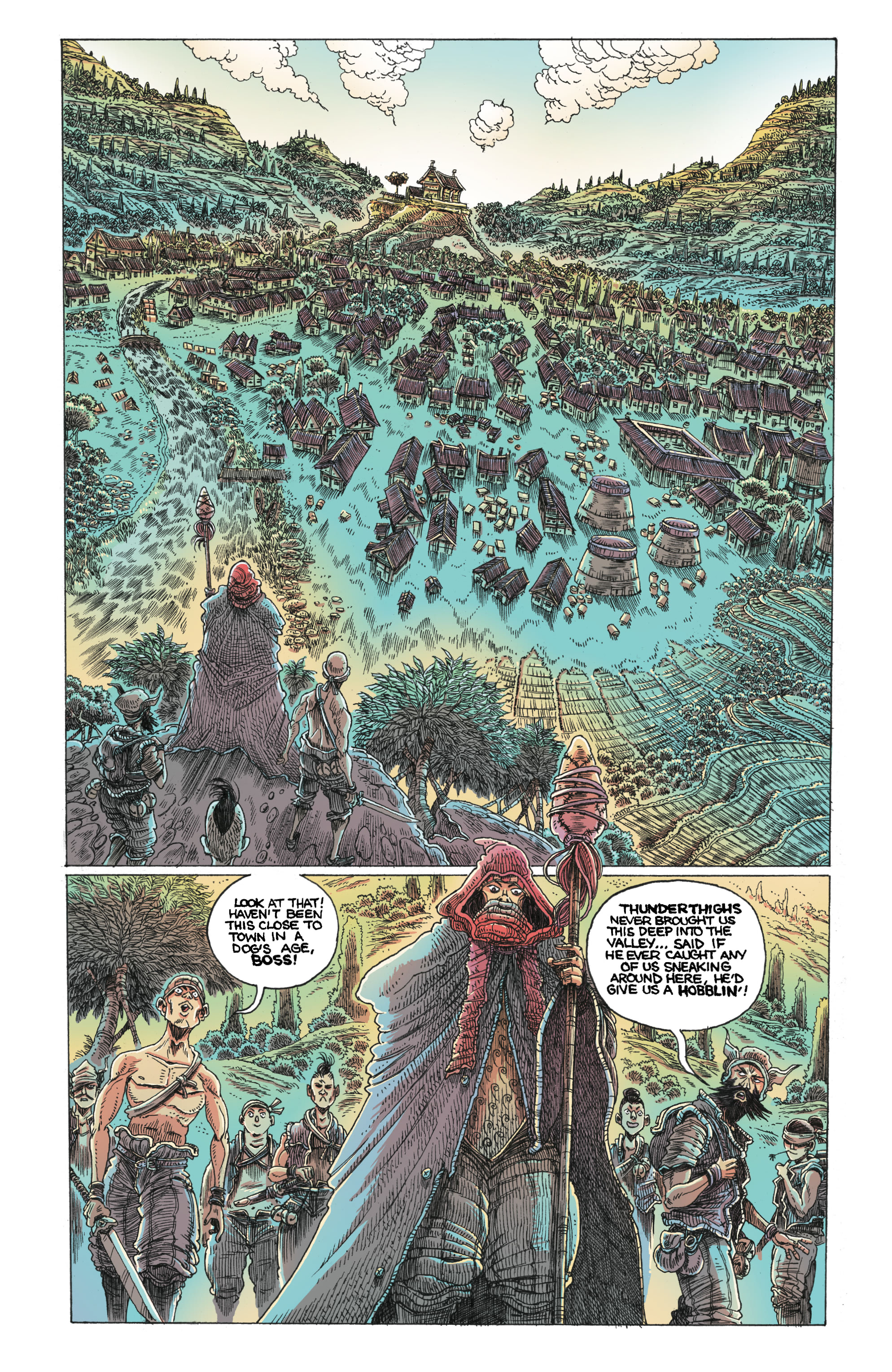 Read online Orphan and the Five Beasts comic -  Issue #3 - 3