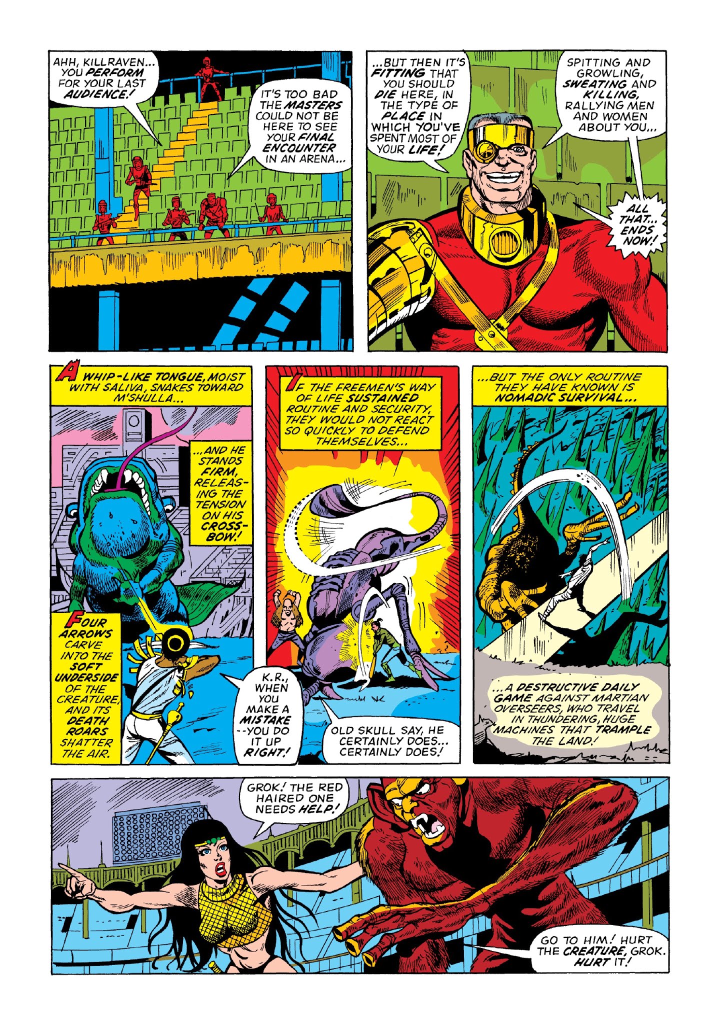 Read online Marvel Masterworks: Killraven comic -  Issue # TPB 1 (Part 1) - 90
