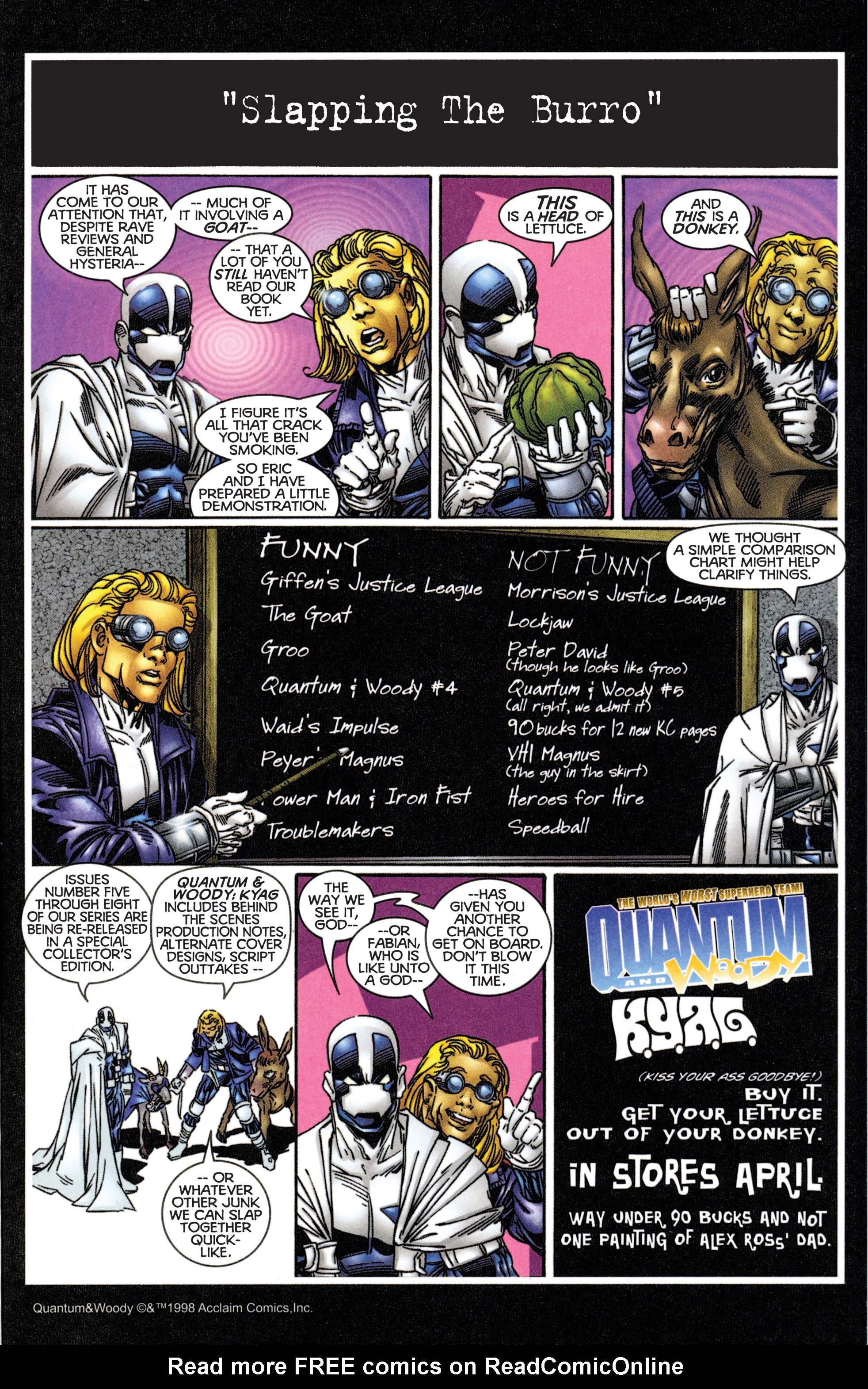 Read online Quantum and Woody (1997) comic -  Issue #14 - 13