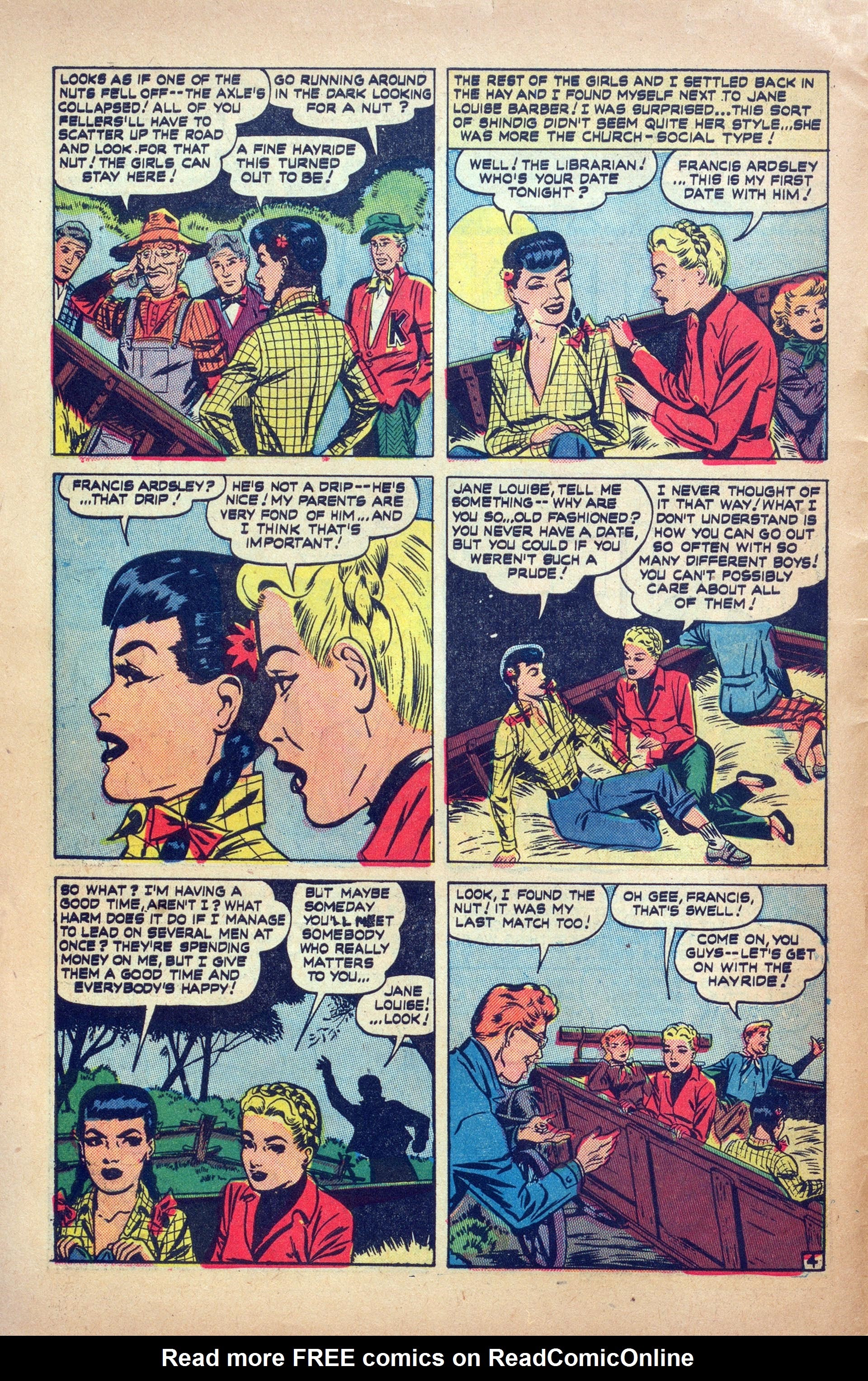 Read online Love Romances comic -  Issue #14 - 6