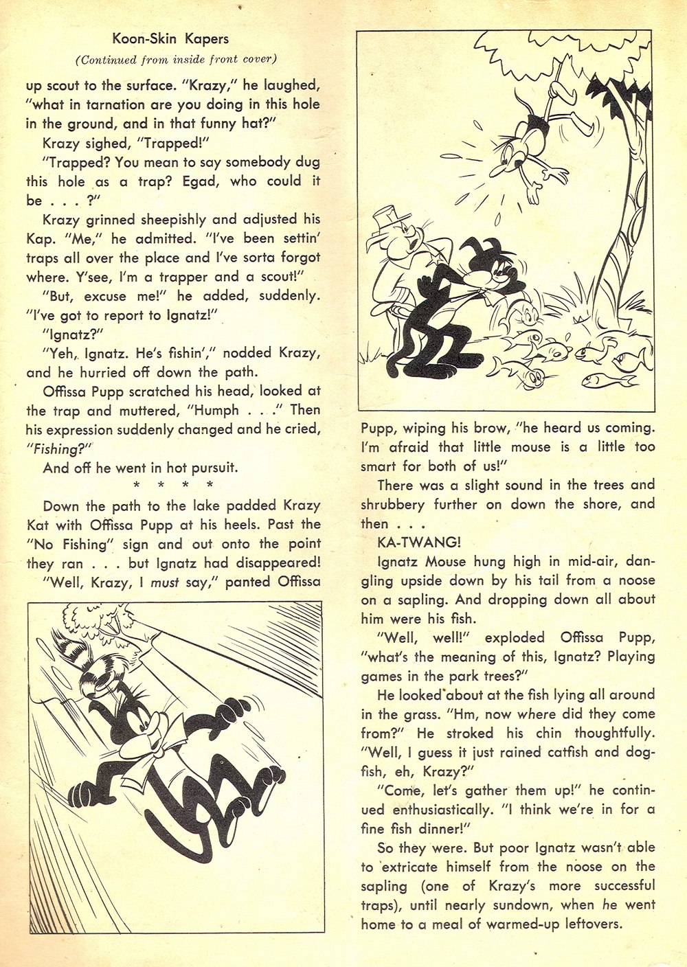 Read online Four Color Comics comic -  Issue #454 - 35