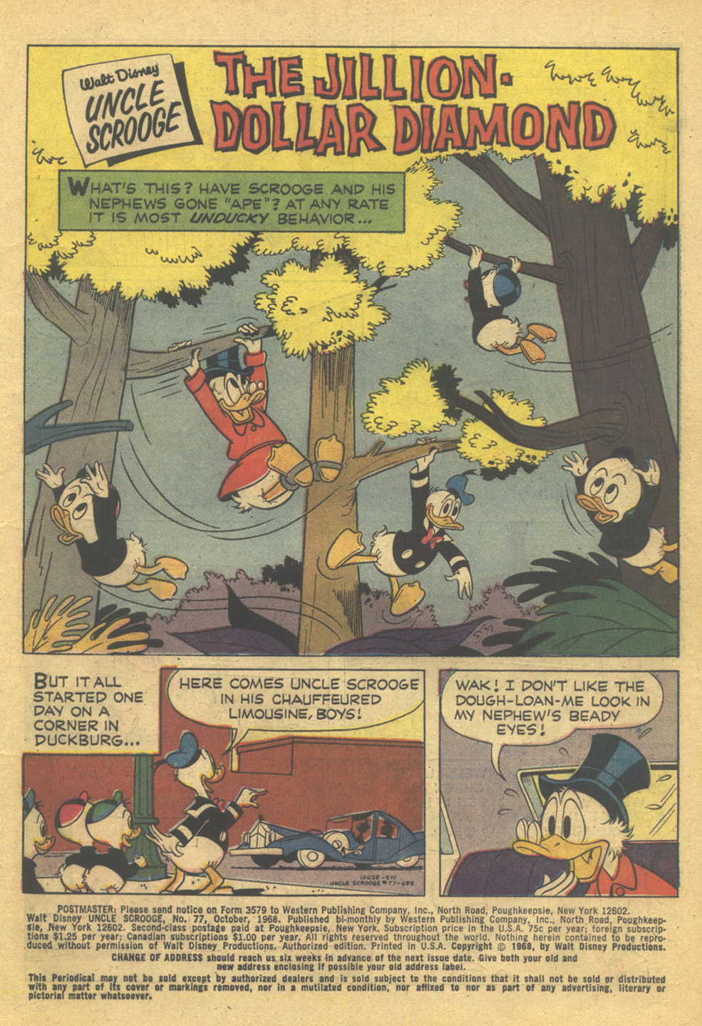 Read online Uncle Scrooge (1953) comic -  Issue #77 - 2