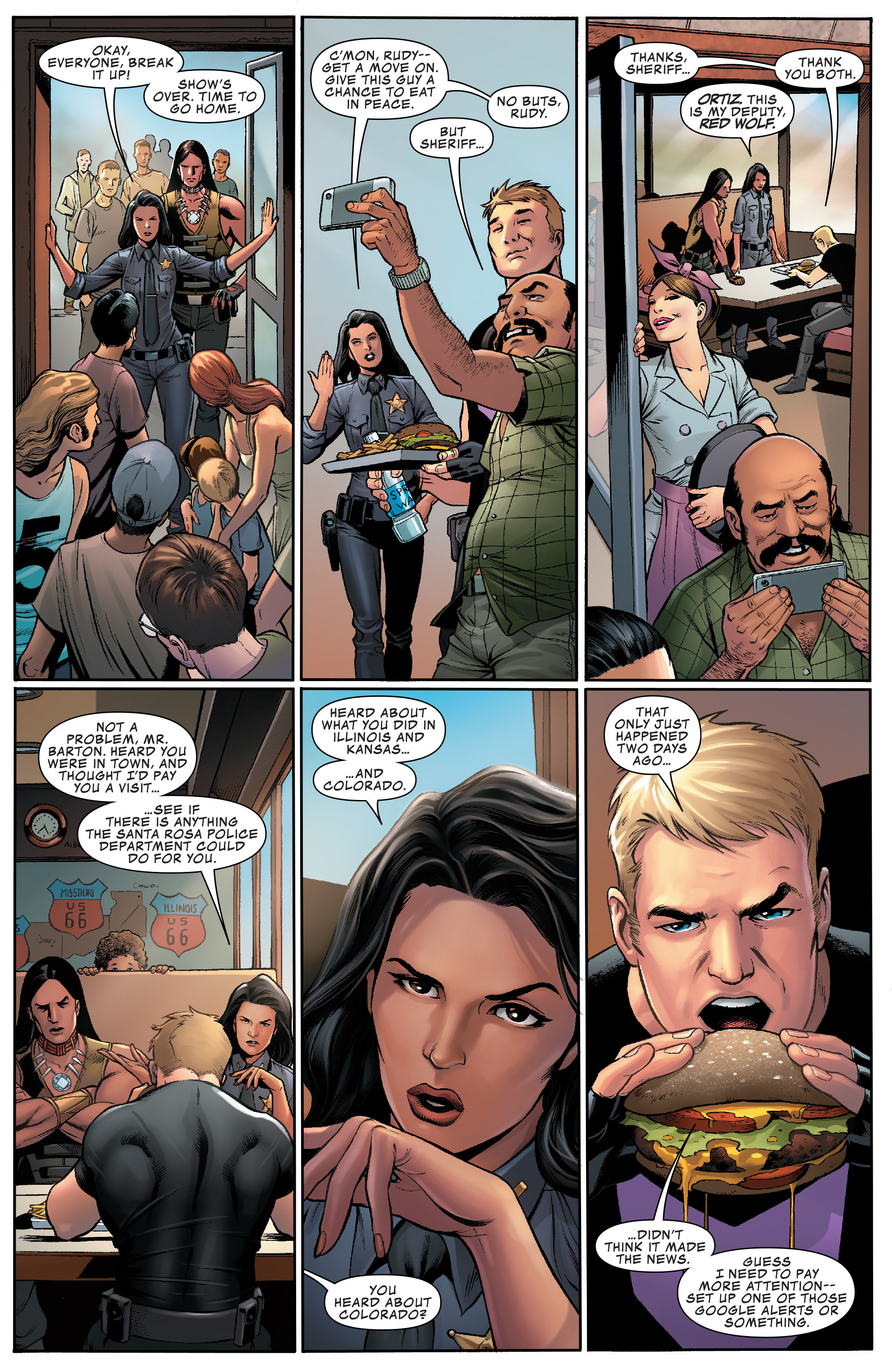 Read online Occupy Avengers comic -  Issue #1 - 4
