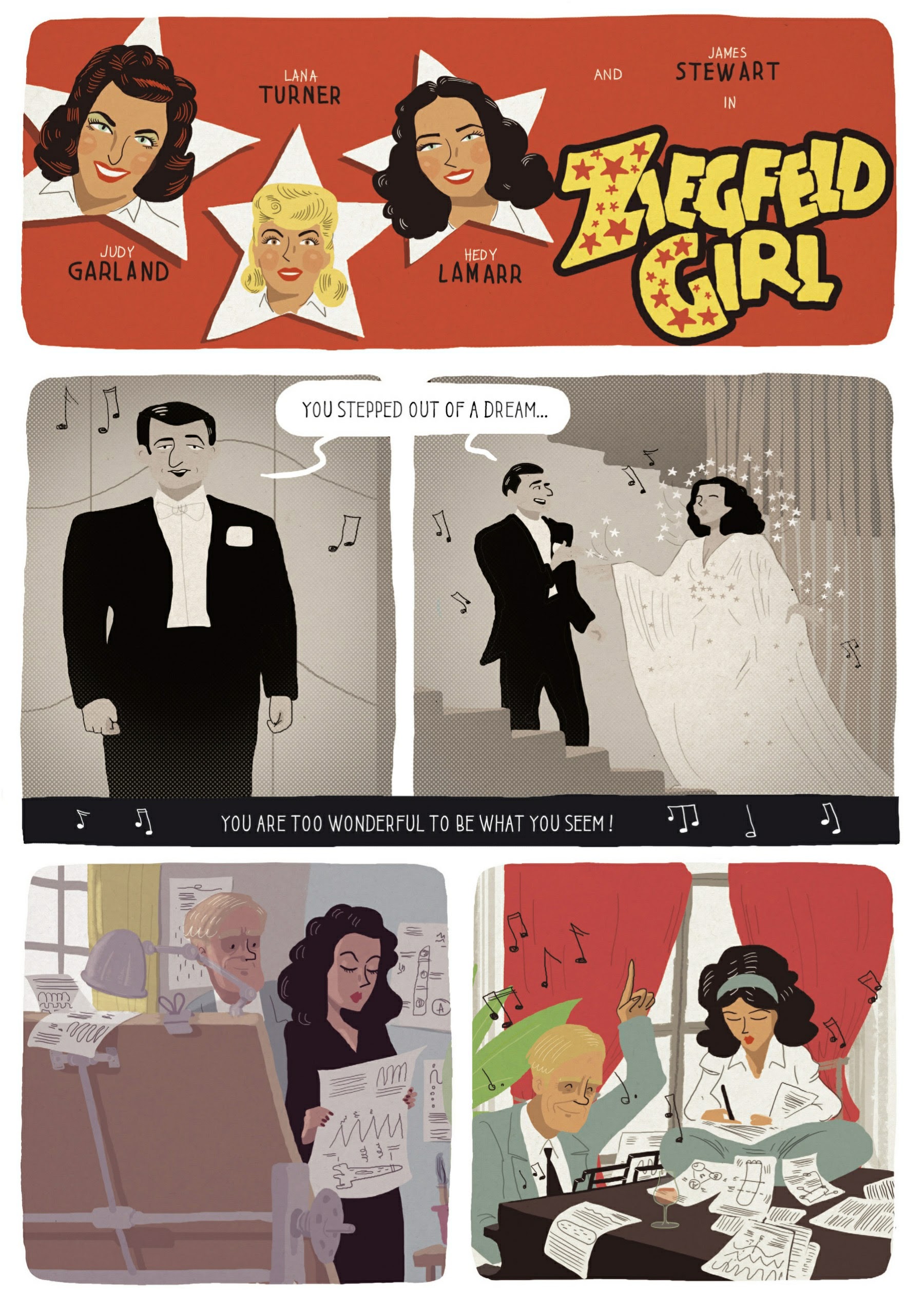 Read online Hedy Lamarr: An Incredible Life comic -  Issue # TPB (Part 2) - 19