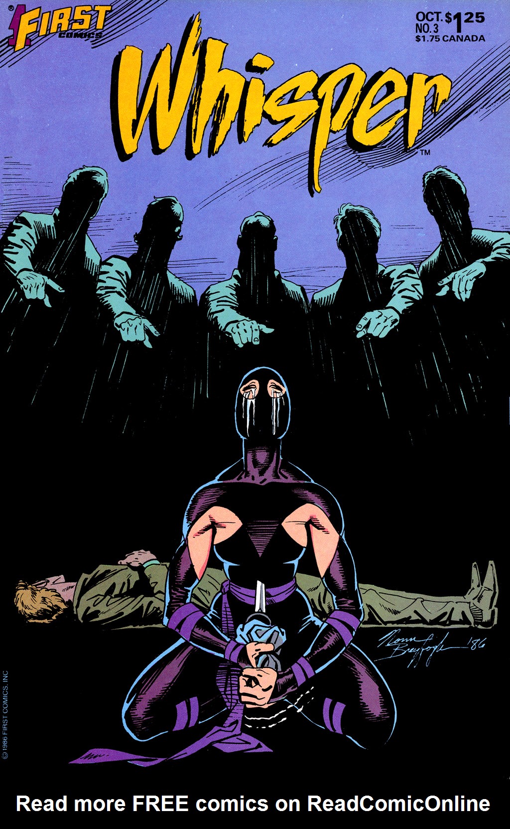 Read online Whisper (1986) comic -  Issue #3 - 1