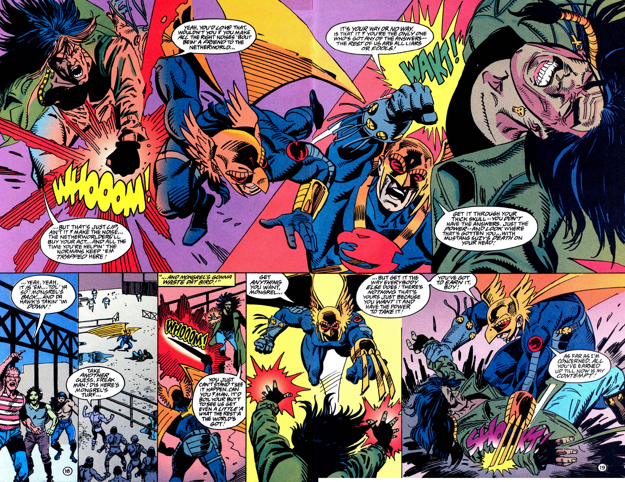 Hawkman (1993) Issue #8 #11 - English 18