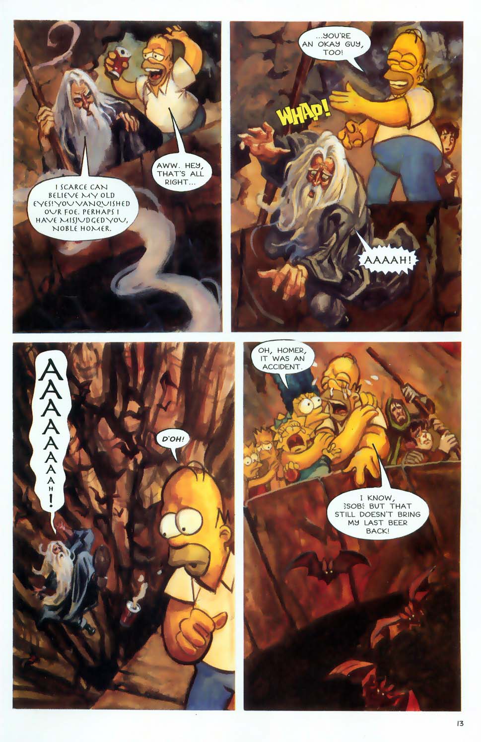 Read online Treehouse of Horror comic -  Issue #9 - 15