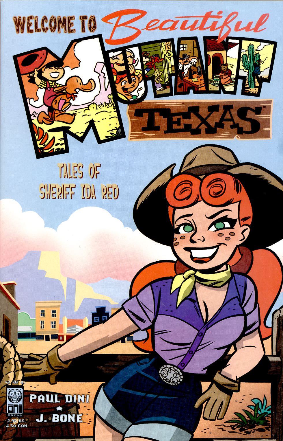 Read online Mutant, Texas: Tales of Sheriff Ida Red comic -  Issue #2 - 1