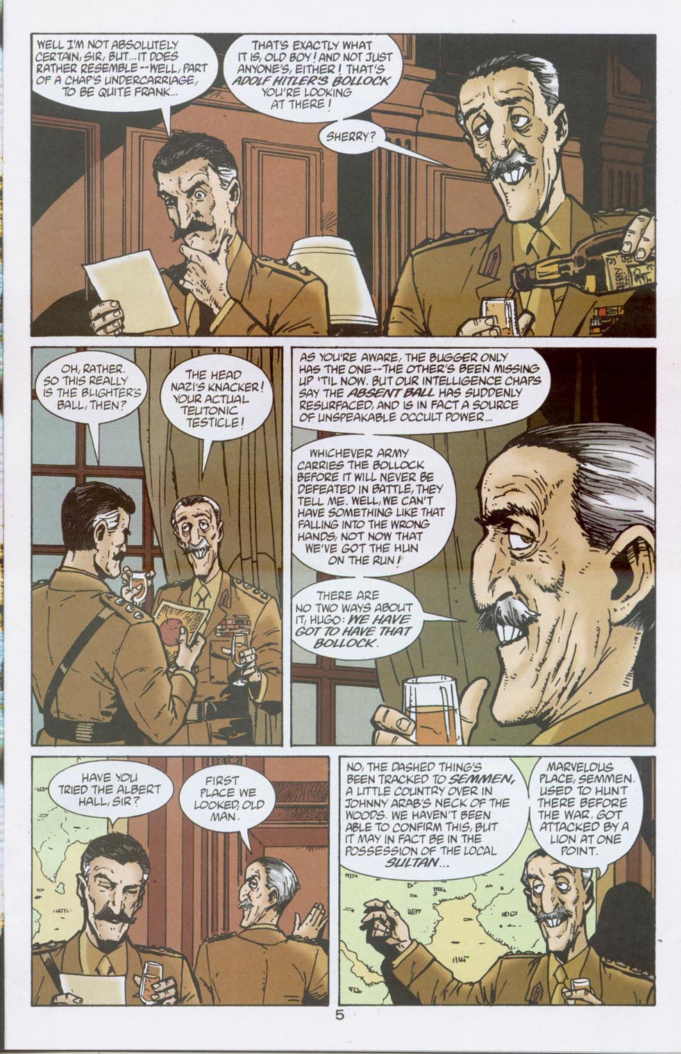 Read online Adventures in the Rifle Brigade: Operation Bollock comic -  Issue #1 - 6